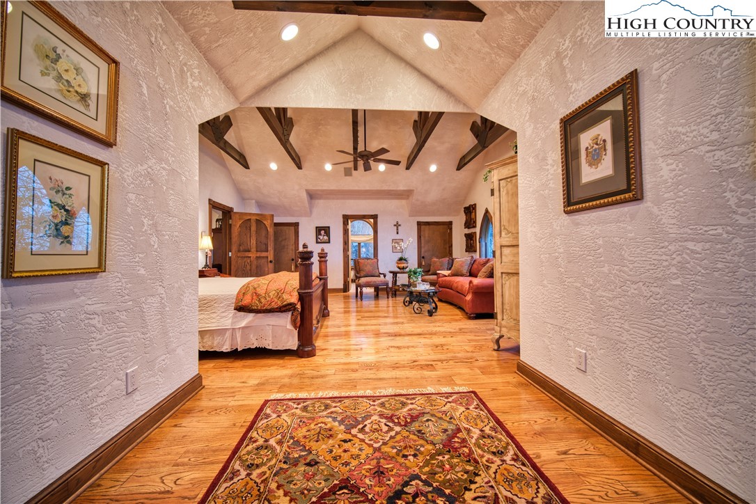 530 Howards Knob Road Boone, NC 28607 - Photo 24 of 49 a living room with furniture and a rug