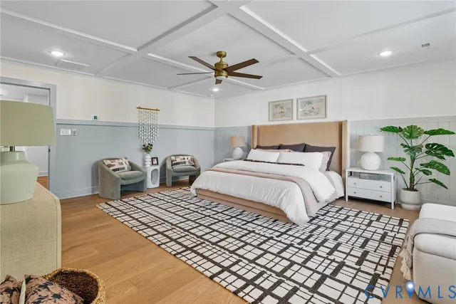 a bathroom with double vanity sink and mirror