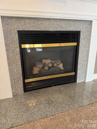a view of fireplace