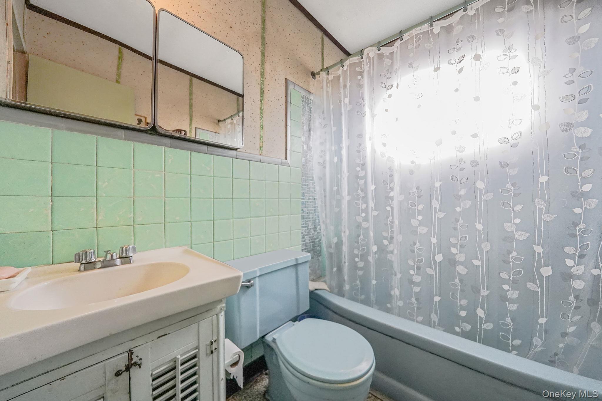 2 Sydney Street Plainview, NY 11803 - Photo 21 of 26 a bathroom with a sink a toilet and shower