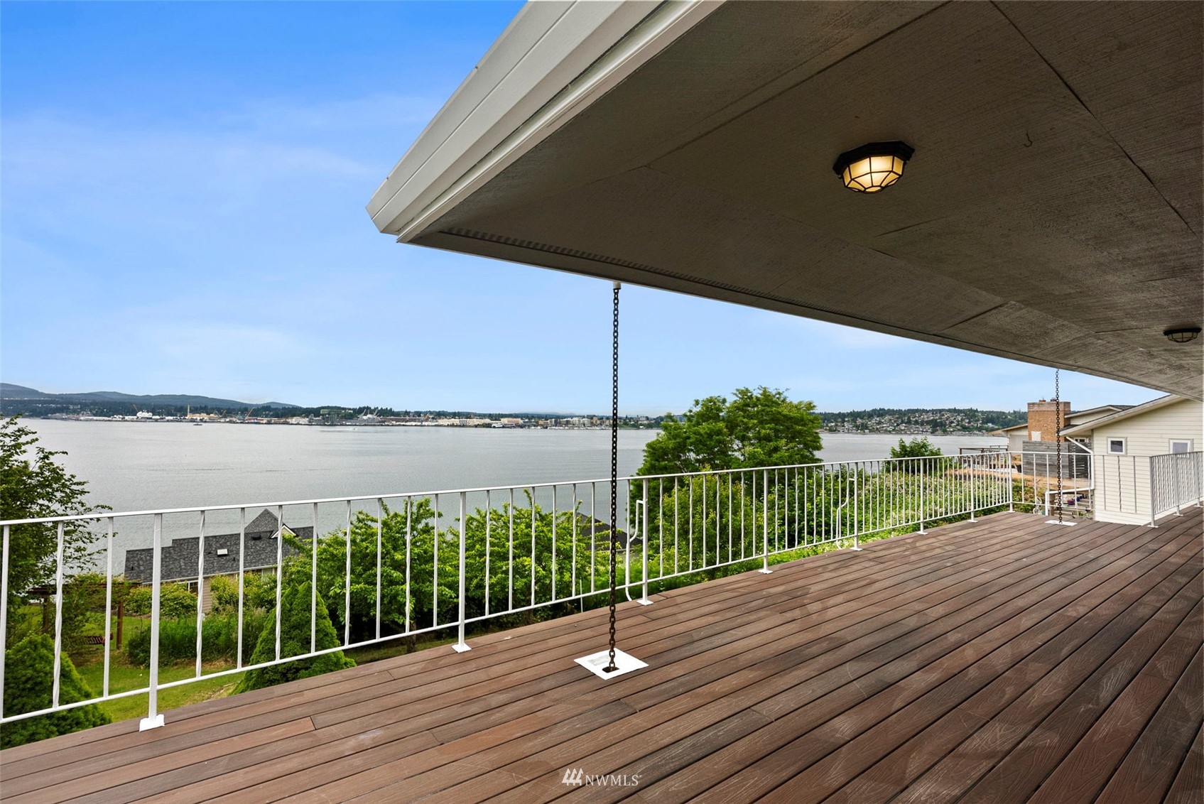 3891 Rama Drive East Port Orchard, WA 98366 - Photo 29 of 32 a view of a balcony with lake view