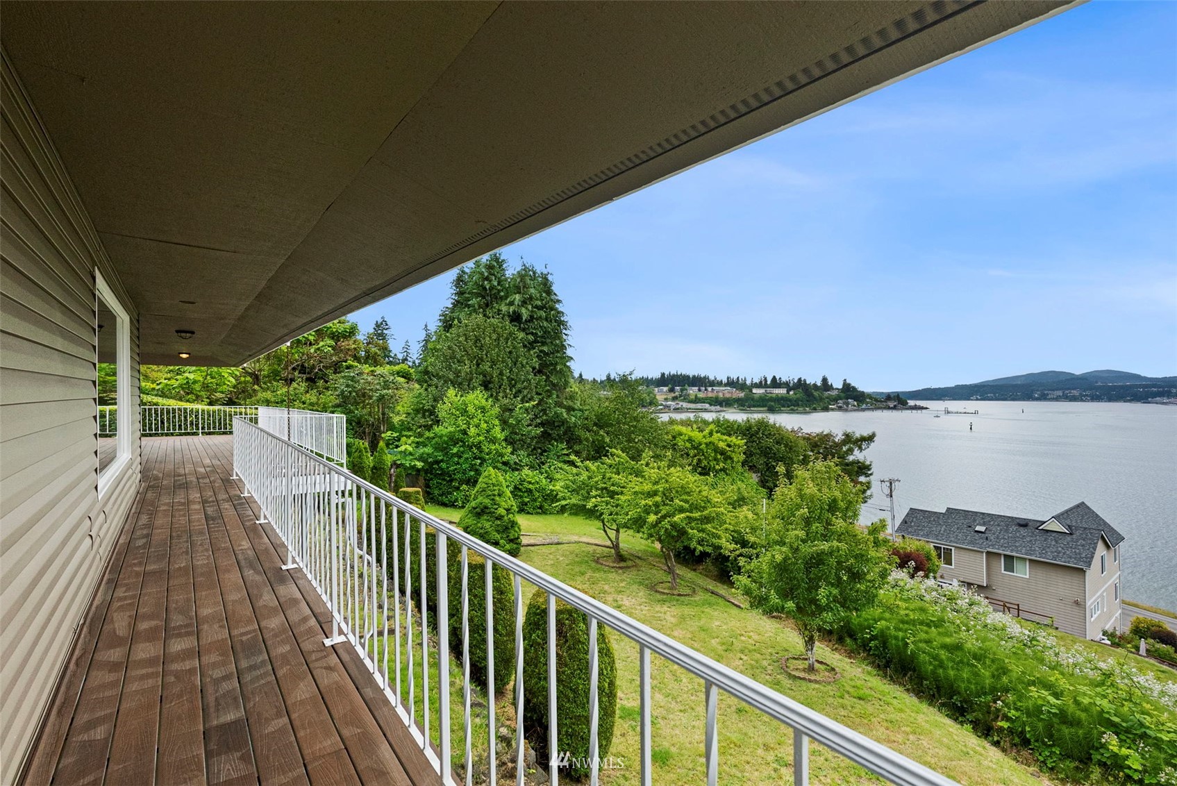 3891 Rama Drive East Port Orchard, WA 98366 - Photo 30 of 32 a view of a balcony with lake view