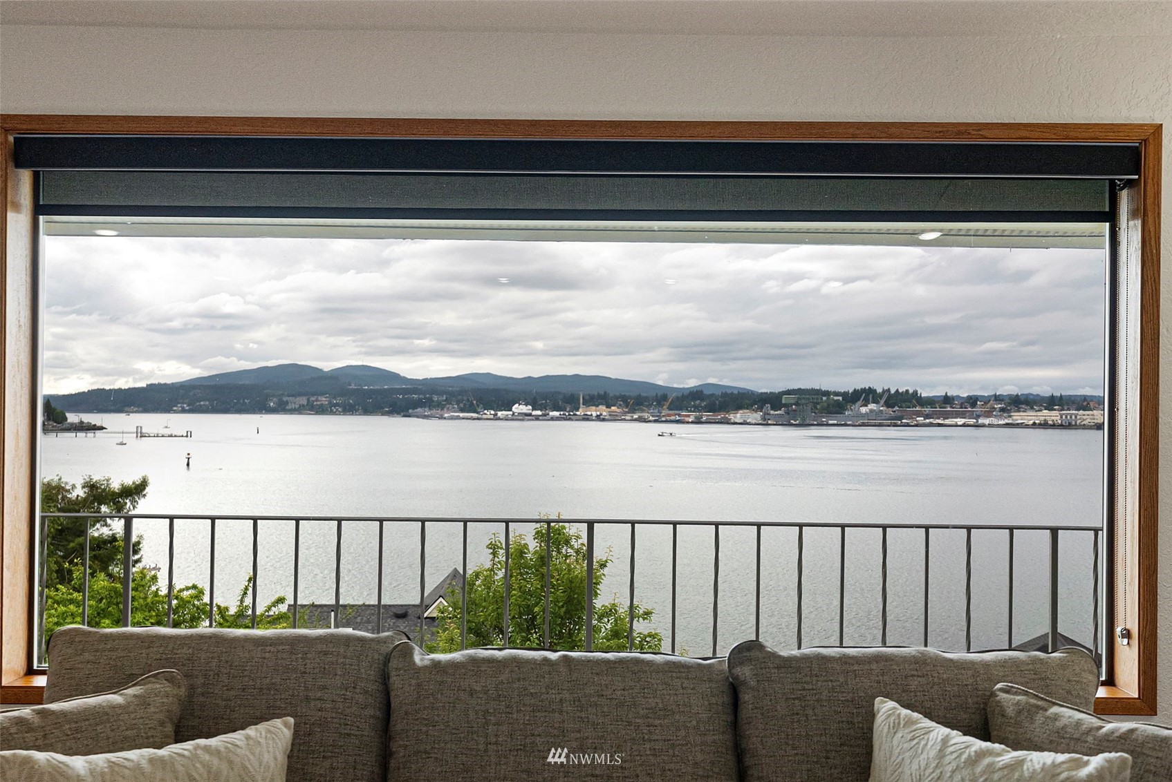 3891 Rama Drive East Port Orchard, WA 98366 - Photo 5 of 32 a view of a lake from a balcony