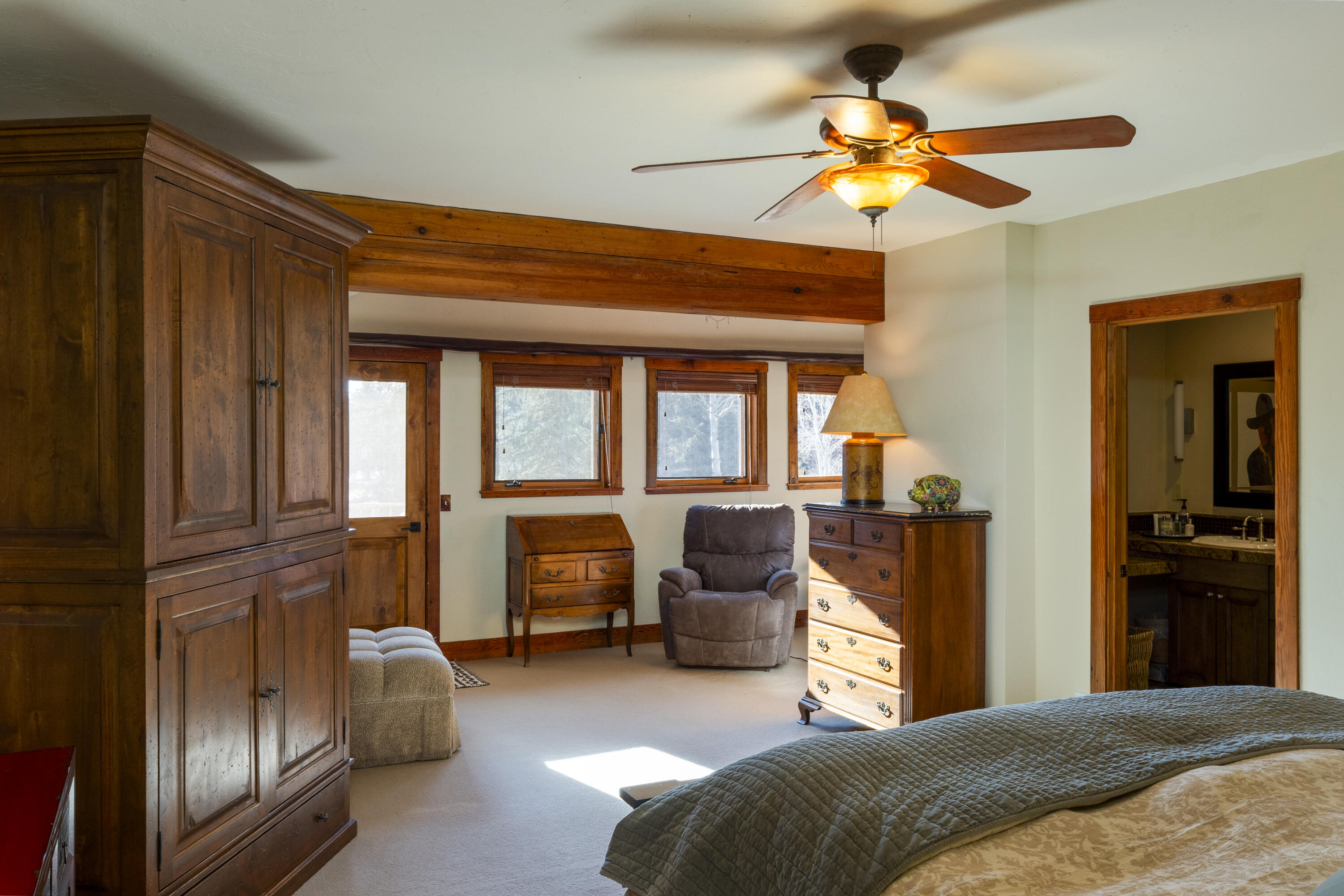 102 Larkspur Road Blaine County, ID 83333 - Photo 15 of 31 Primary Bedroom - View From Door