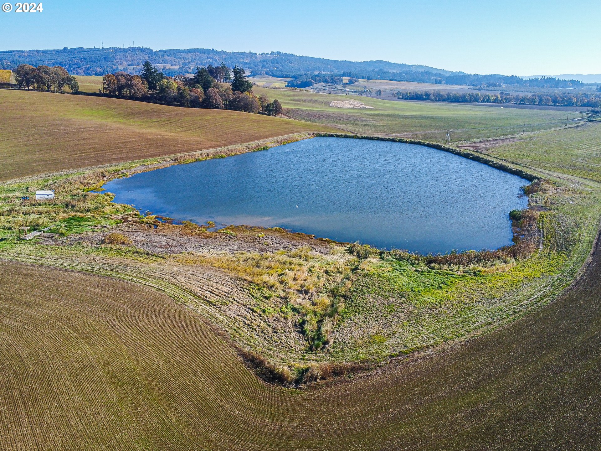7725 Crowley Road Rickreall, OR 97371 - Photo 13 of 18 a view of a lake with a mountain