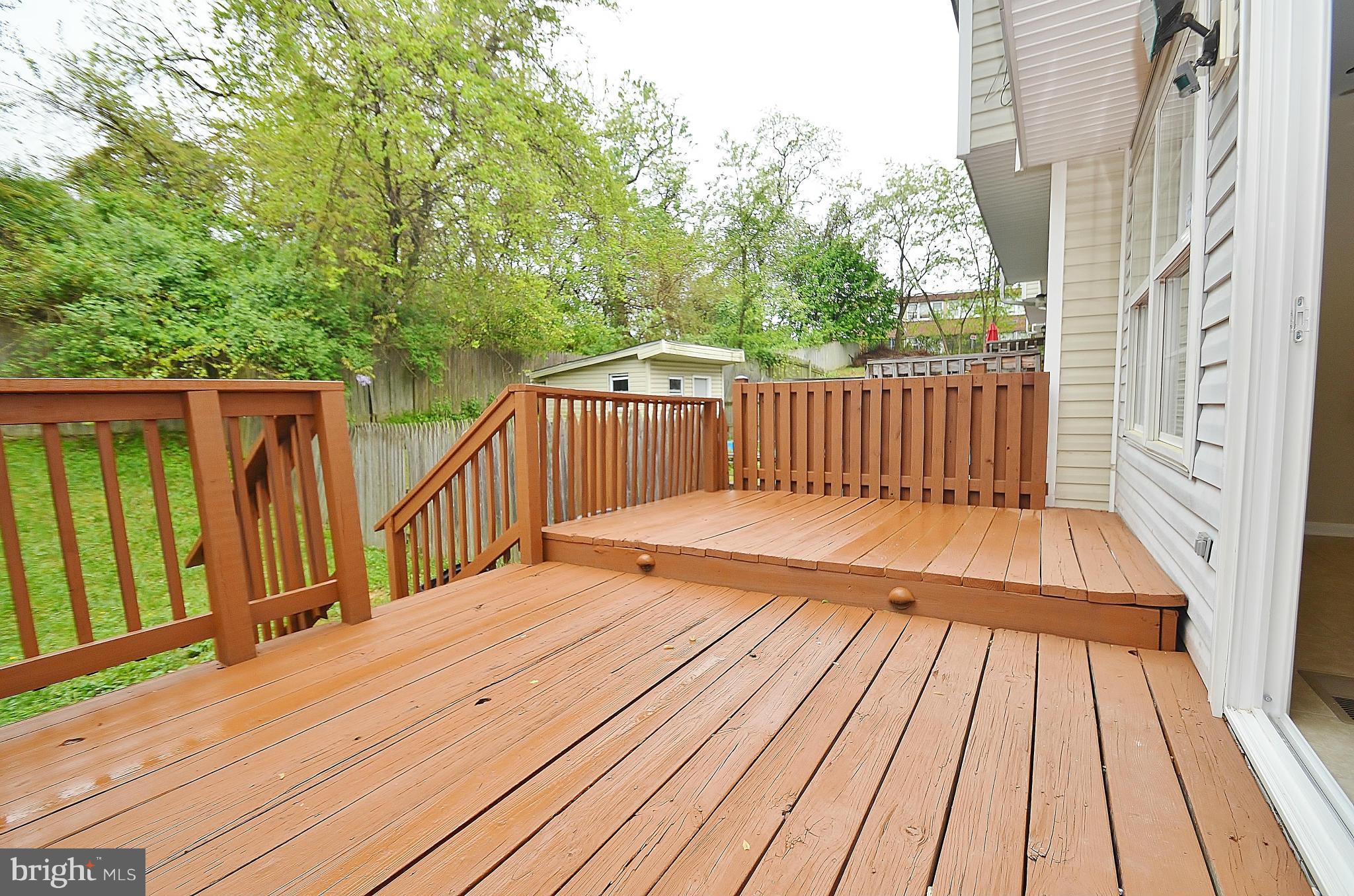 1331 Hazel Street Baltimore, MD 21226 - Photo 17 of 19 a view of deck with wooden floor and outdoor space