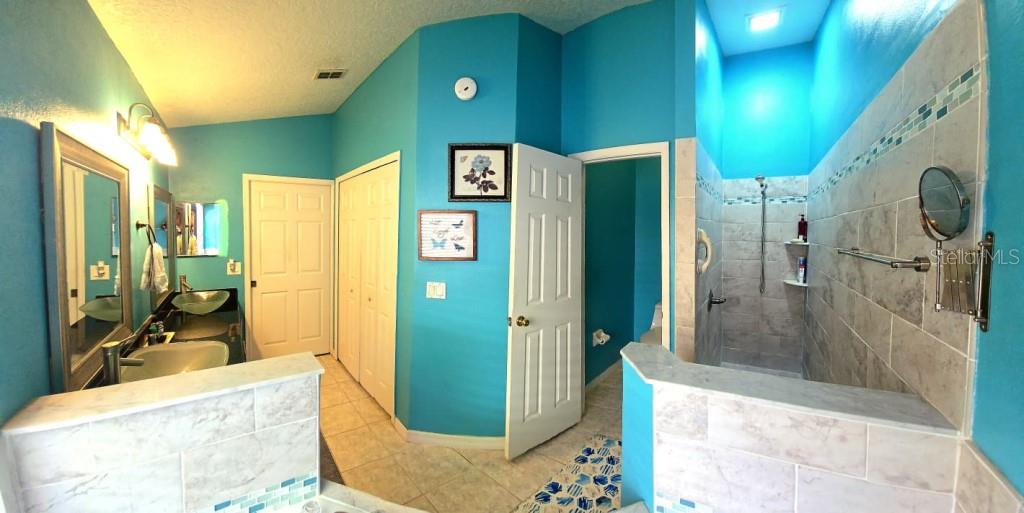 13541 Tetherline Trail Orlando, FL 32837 - Photo 18 of 39 a bathroom with a sink a toilet and shower