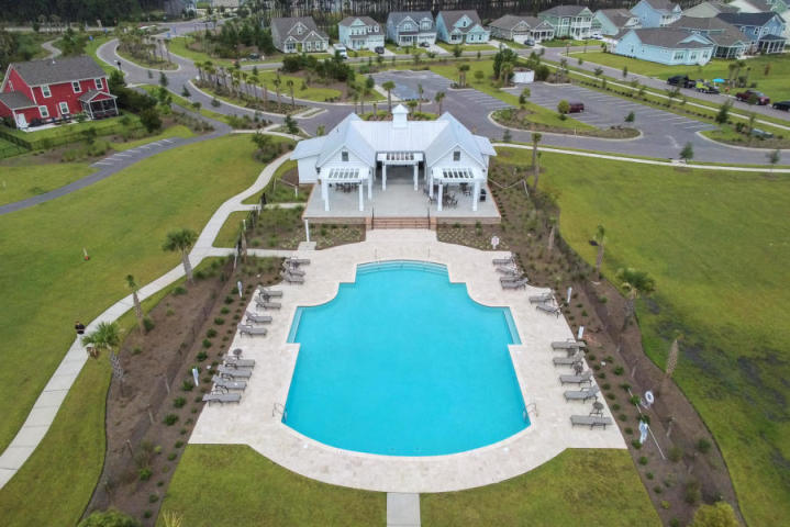 292 Calm Water Way Summerville, SC 29486 - Photo 73 of 91 Coves Pool Aerial