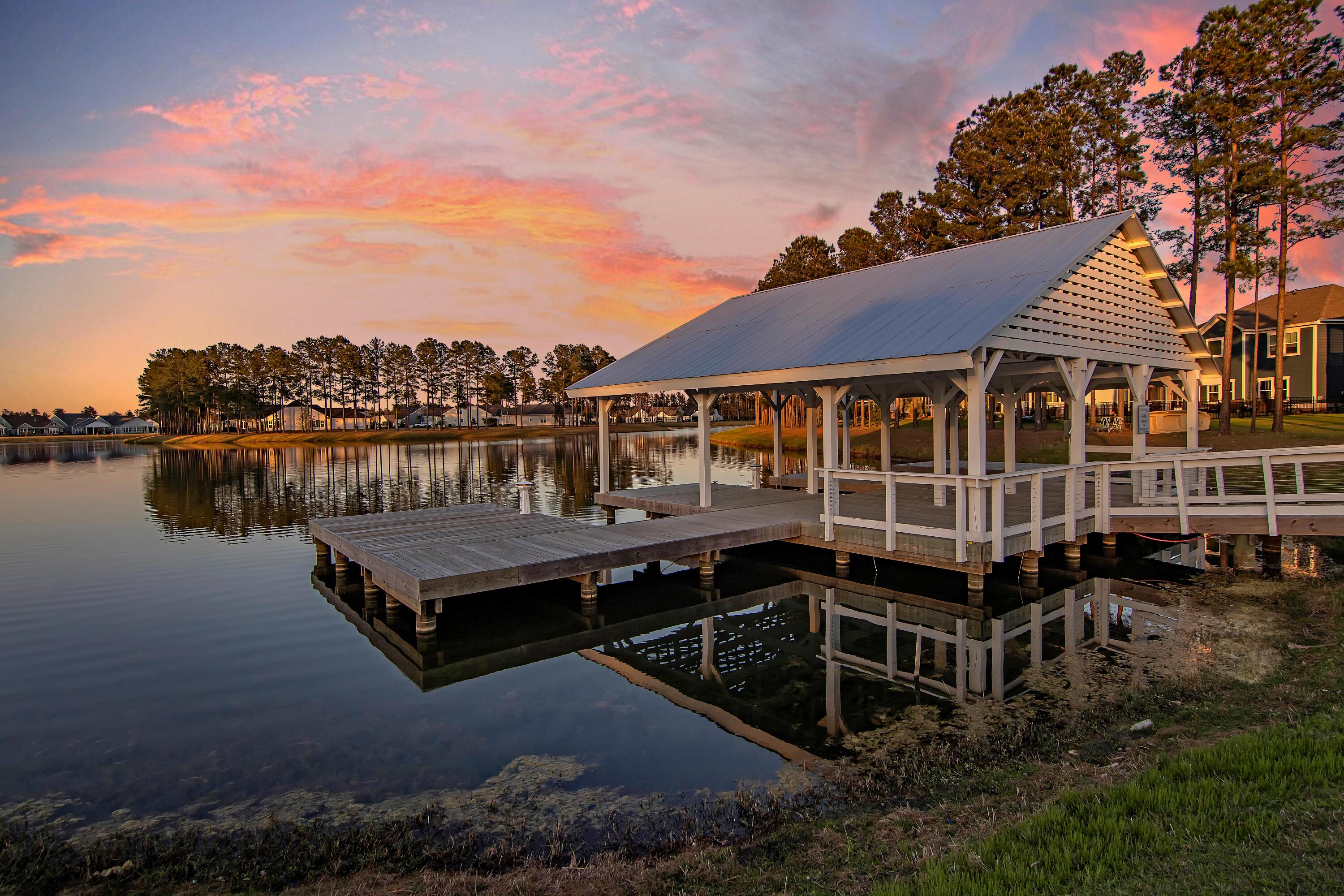 292 Calm Water Way Summerville, SC 29486 - Photo 75 of 91 Boathouse Twilight