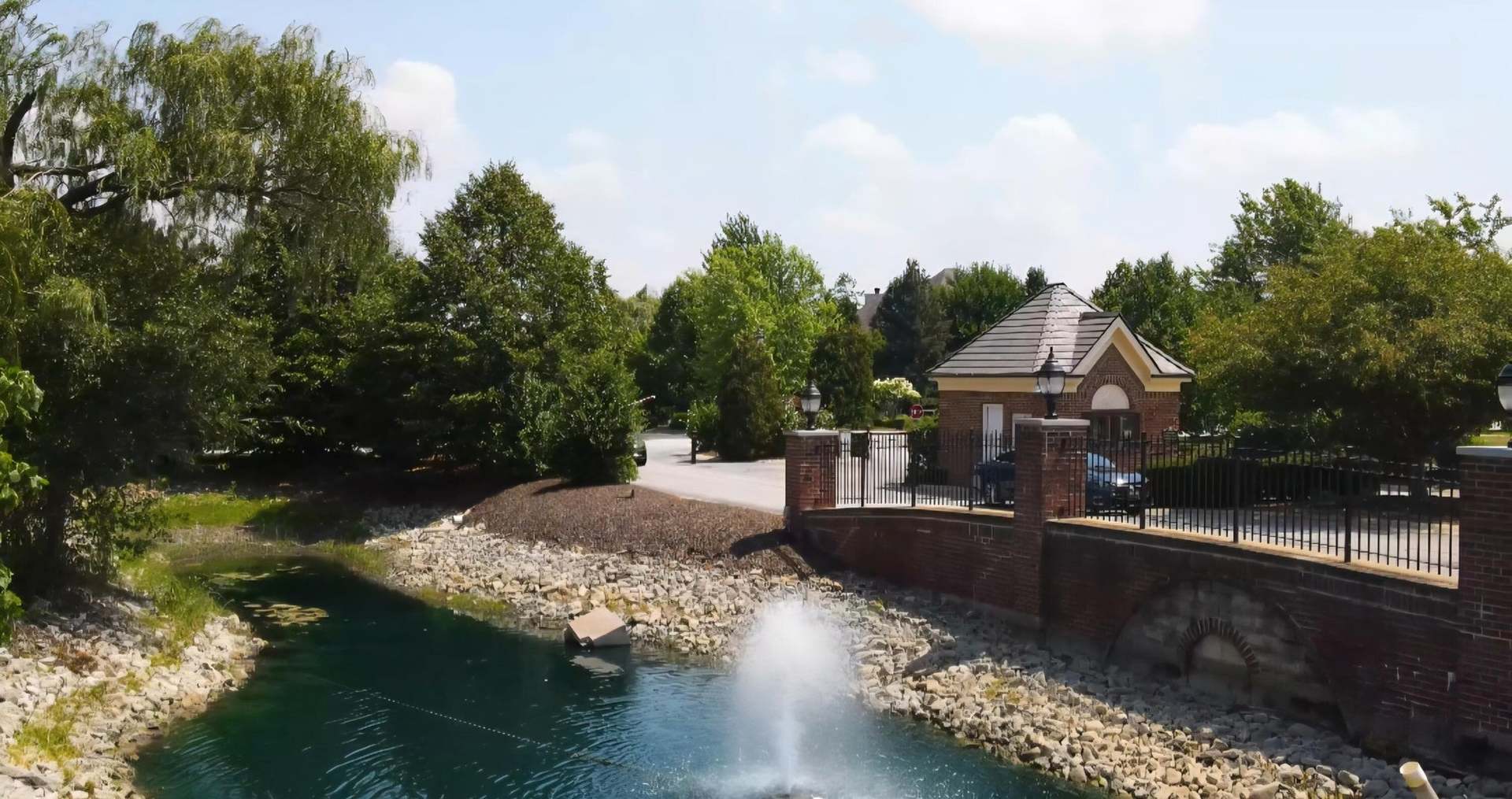 10470 Doubletree Drive South Winfield, IN 46307 - Photo 13 of 30 a view of a town with large trees