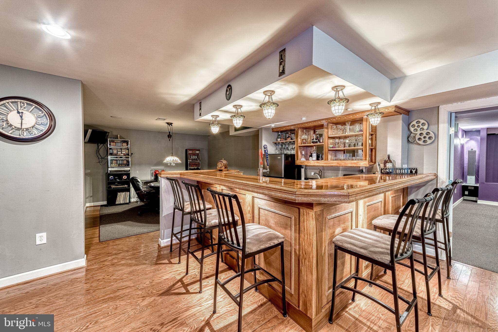 9293 Sumner Lake Boulevard Manassas, VA 20110 - Photo 38 of 49 Lower Level Custom Bar