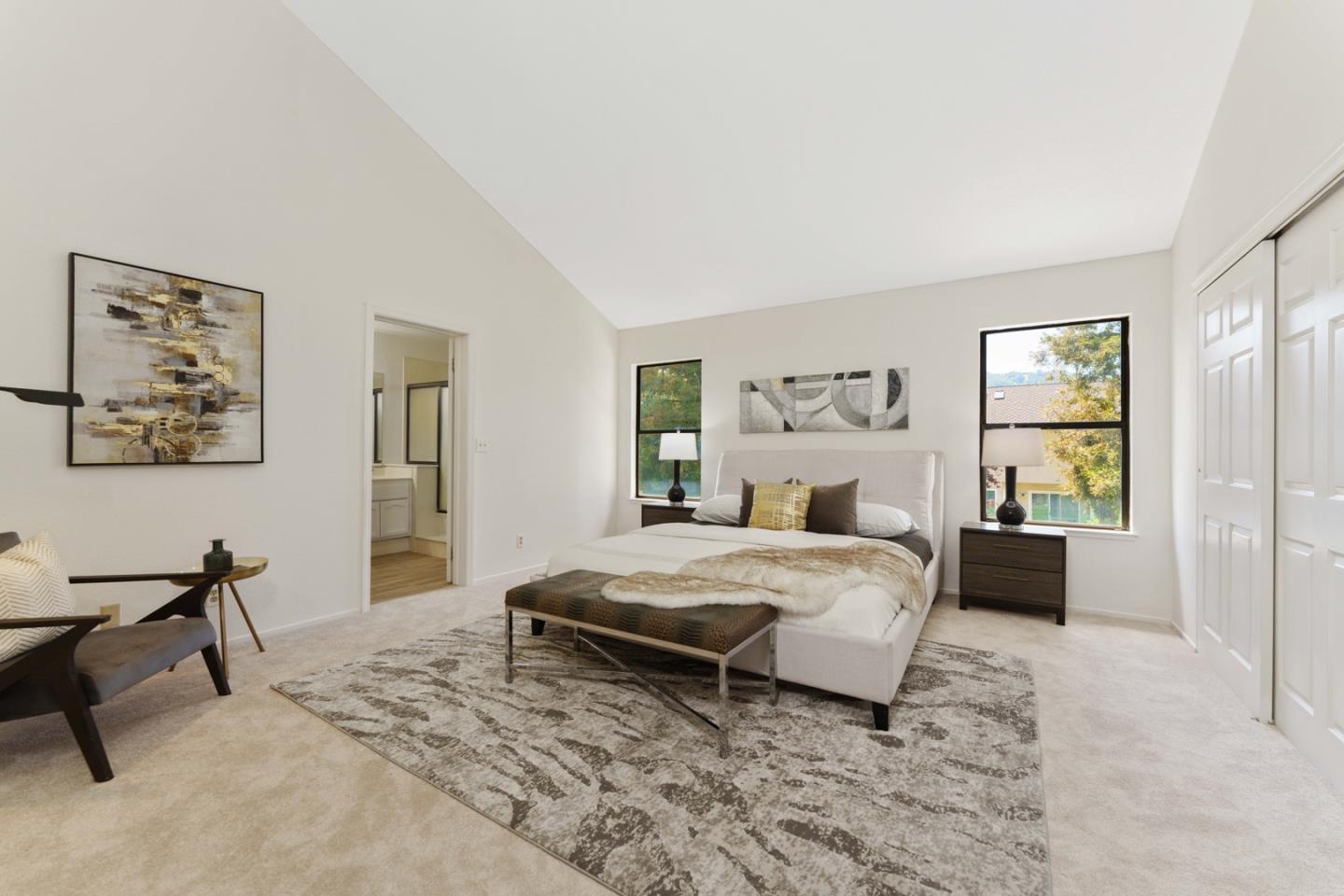 6702 Paseo Catalina Pleasanton, CA 94566 - Photo 25 of 44 a bedroom with a bed and a window