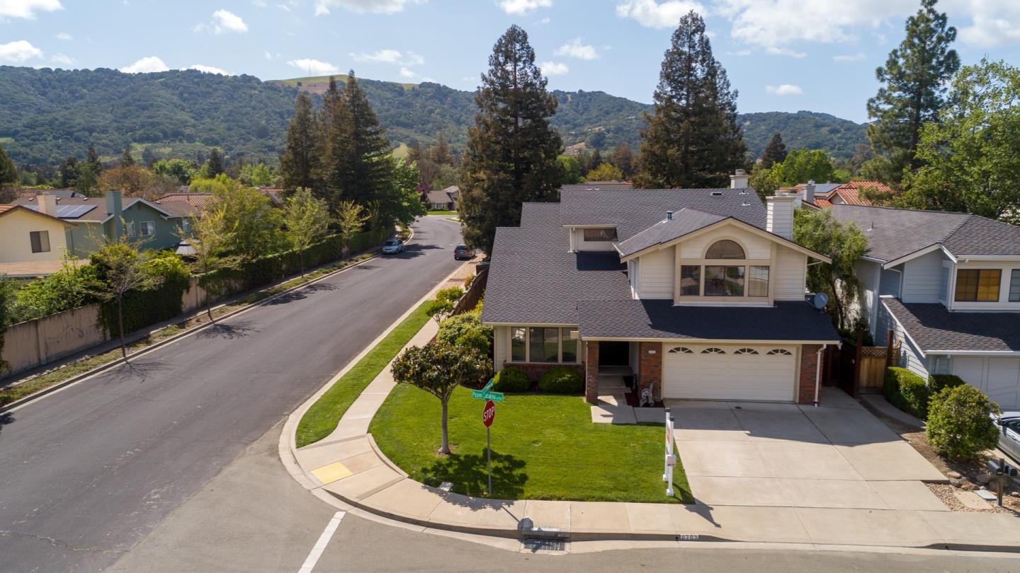 6702 Paseo Catalina Pleasanton, CA 94566 - Photo 3 of 44 a aerial view of a house with a yard and a garage