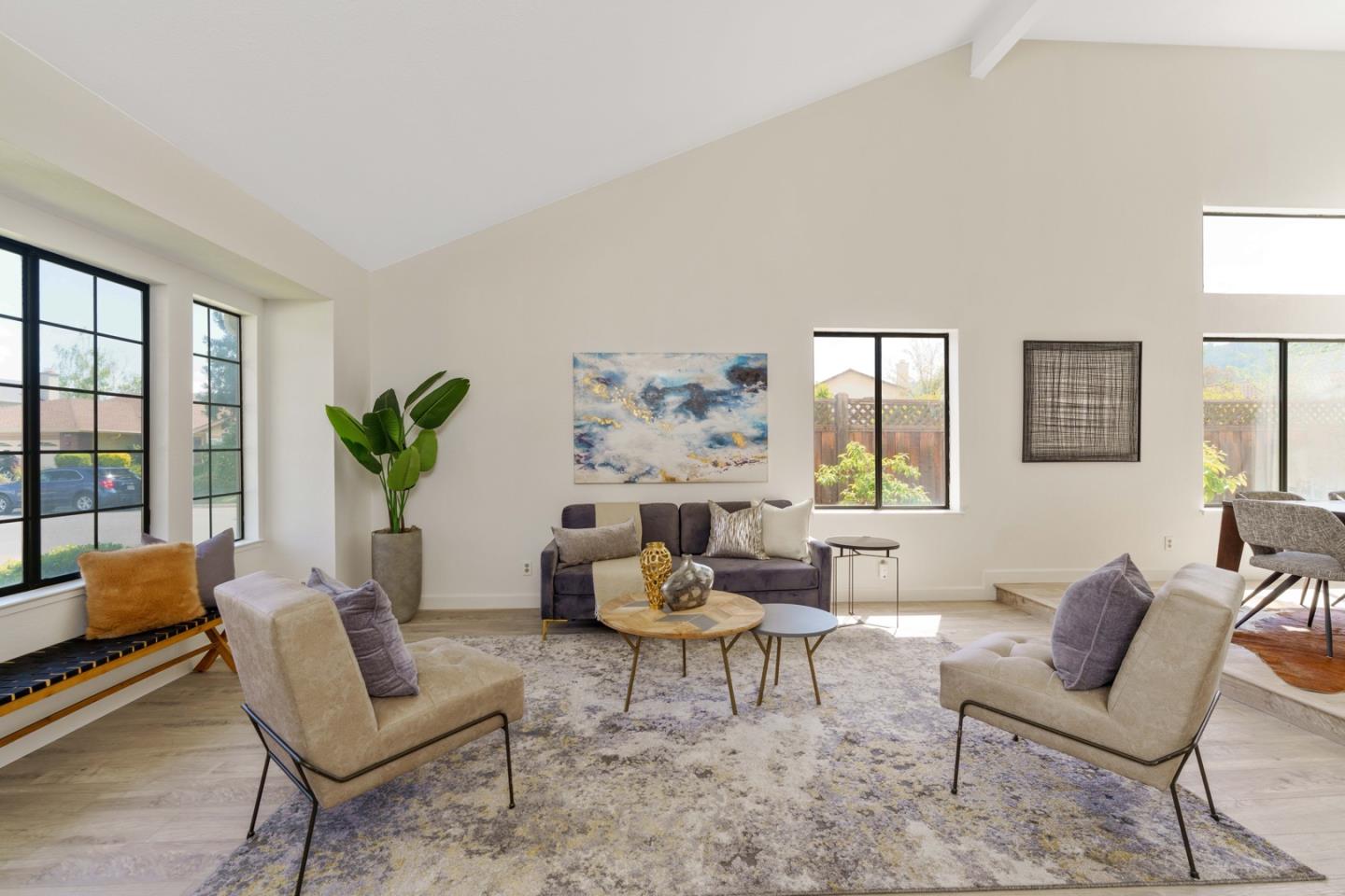 6702 Paseo Catalina Pleasanton, CA 94566 - Photo 8 of 44 a living room with furniture and a large window