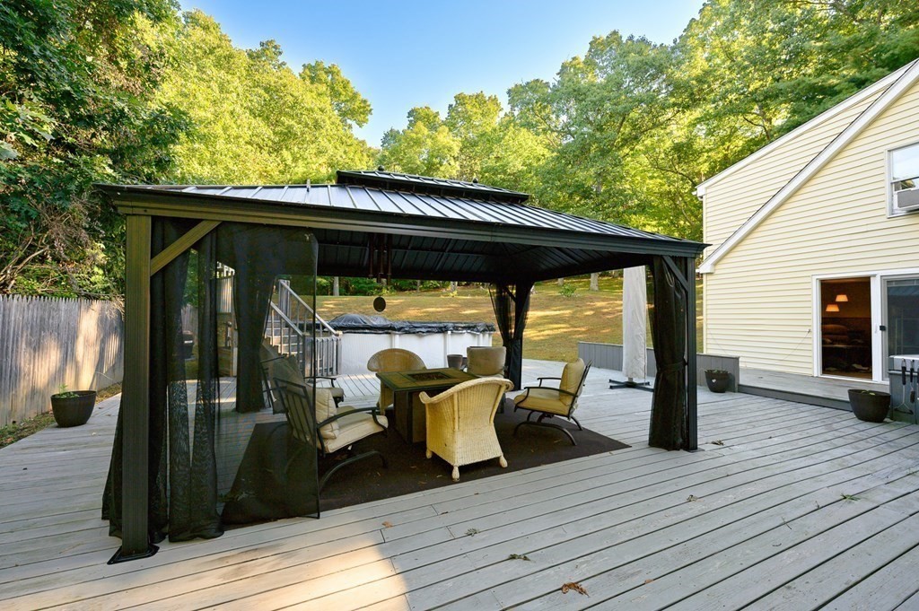 12 Munn Road Monson, MA 01057 - Photo 38 of 40 a view of outdoor space with wooden floor and deck