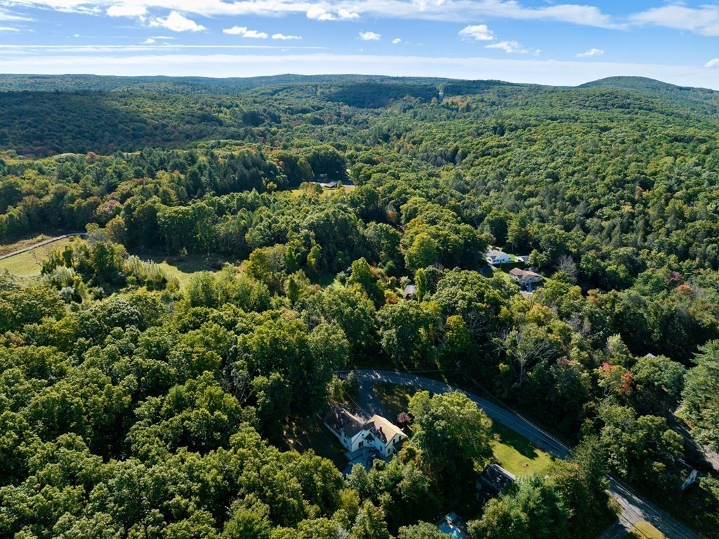 12 Munn Road Monson, MA 01057 - Photo 39 of 40 an aerial view of a houses with a yard