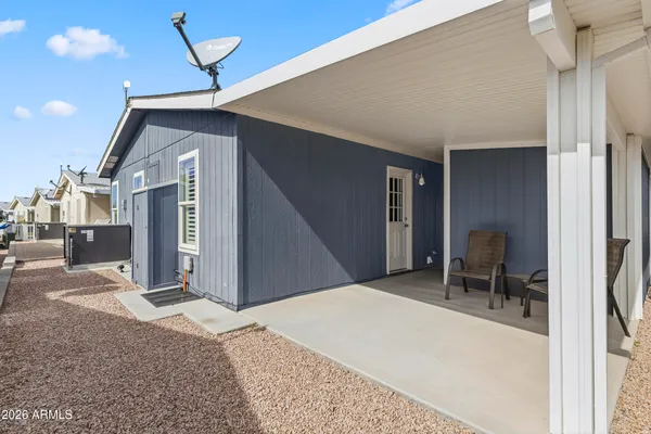 a room with furniture and a table