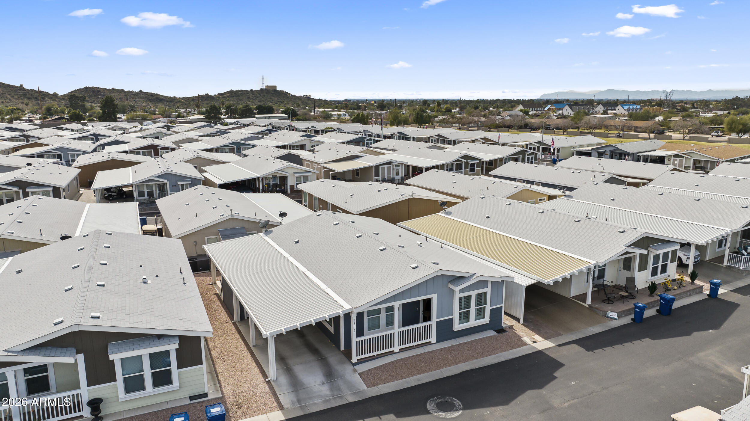 650 North Hawes Road, Unit 3509 Mesa, AZ 85207 - Photo 27 of 43 an aerial view of multiple house