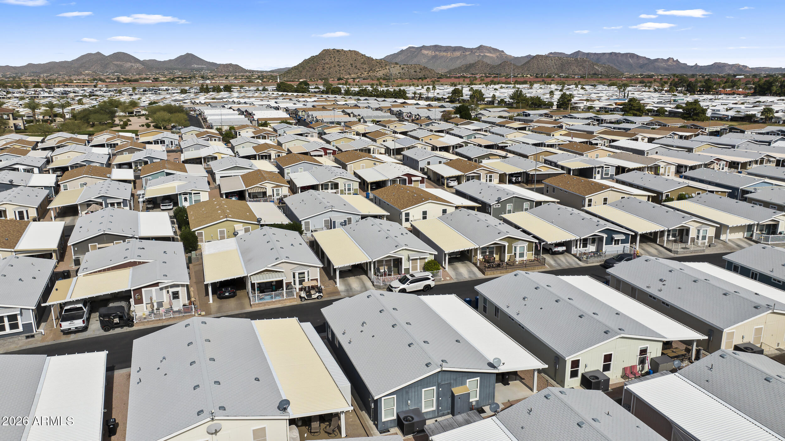 650 North Hawes Road, Unit 3509 Mesa, AZ 85207 - Photo 31 of 43 an aerial view of a city