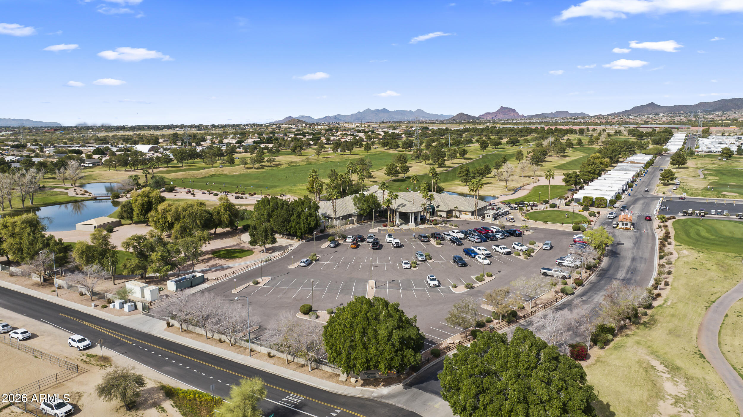 650 North Hawes Road, Unit 3509 Mesa, AZ 85207 - Photo 35 of 43 a view of a city with lake view