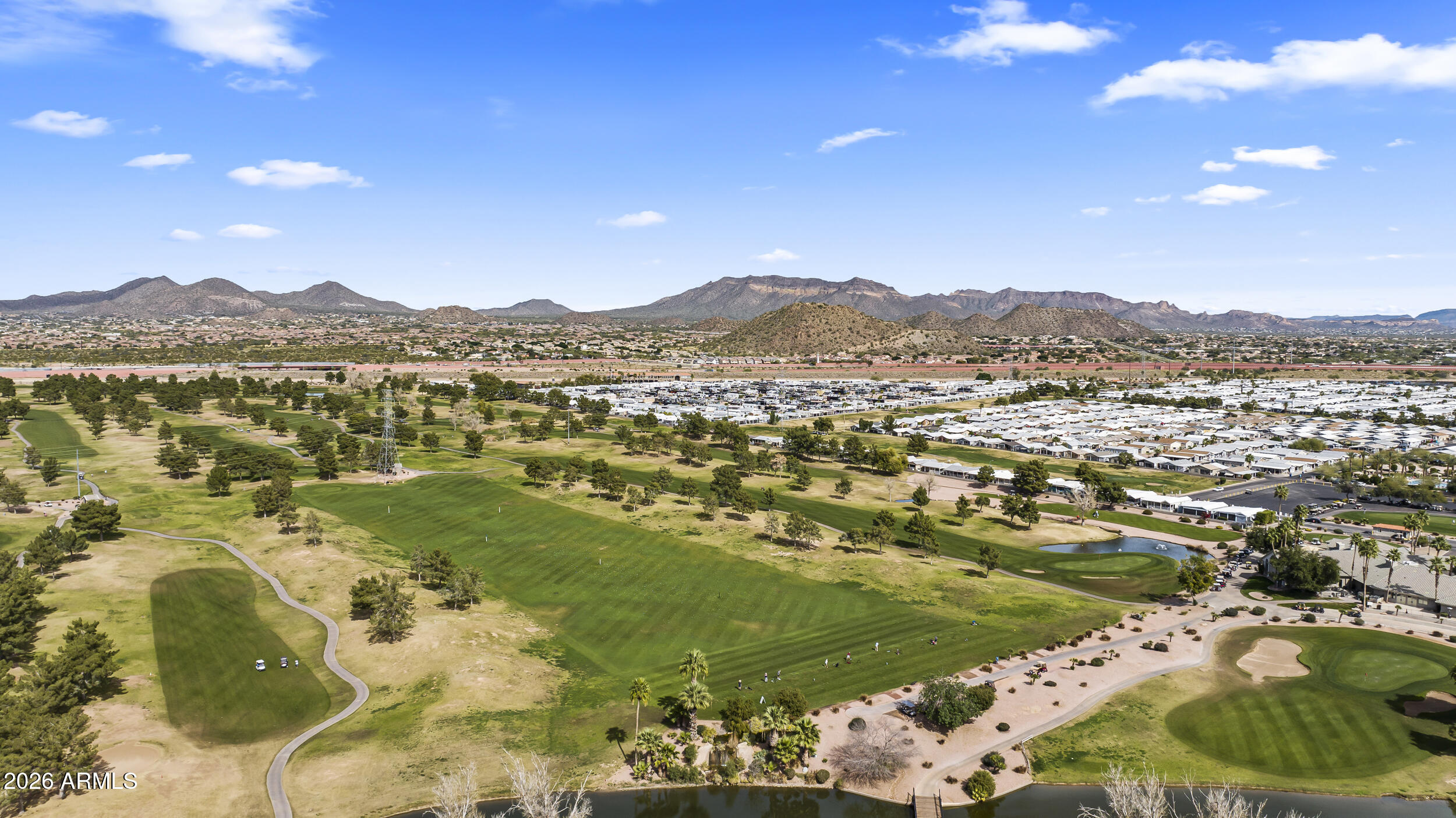 650 North Hawes Road, Unit 3509 Mesa, AZ 85207 - Photo 38 of 43 a view of lake with mountain