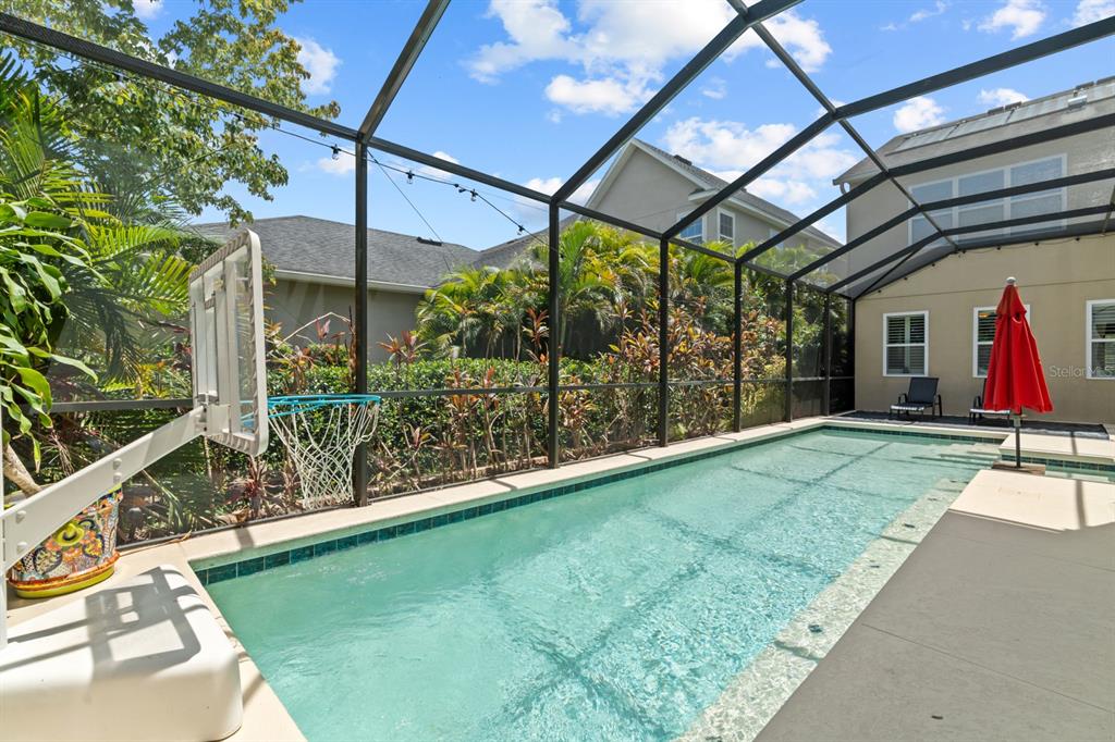 5955 Caldera Ridge Drive Lithia, FL 33547 - Photo 23 of 71 a view of swimming pool with a patio