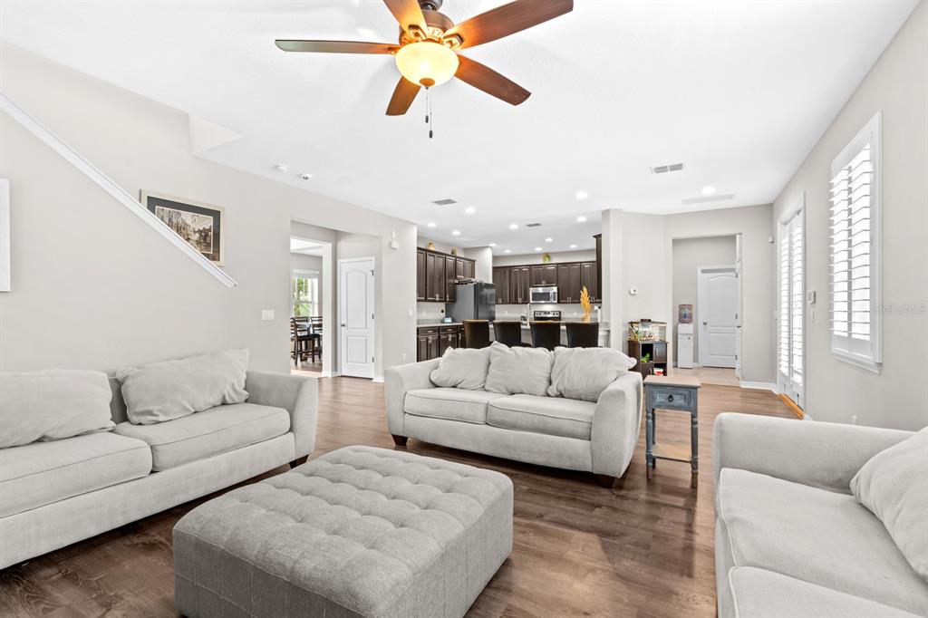 5955 Caldera Ridge Drive Lithia, FL 33547 - Photo 41 of 71 a living room with furniture and a large window