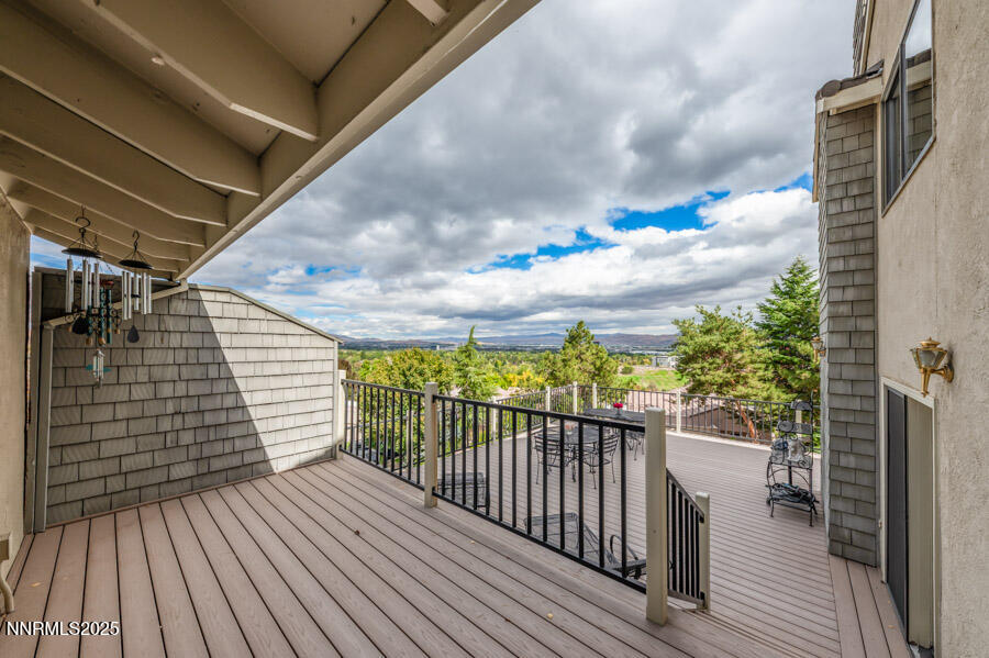2220 Stone Mountain Circle Reno, NV 89519 - Photo 39 of 58 a balcony with wooden floor