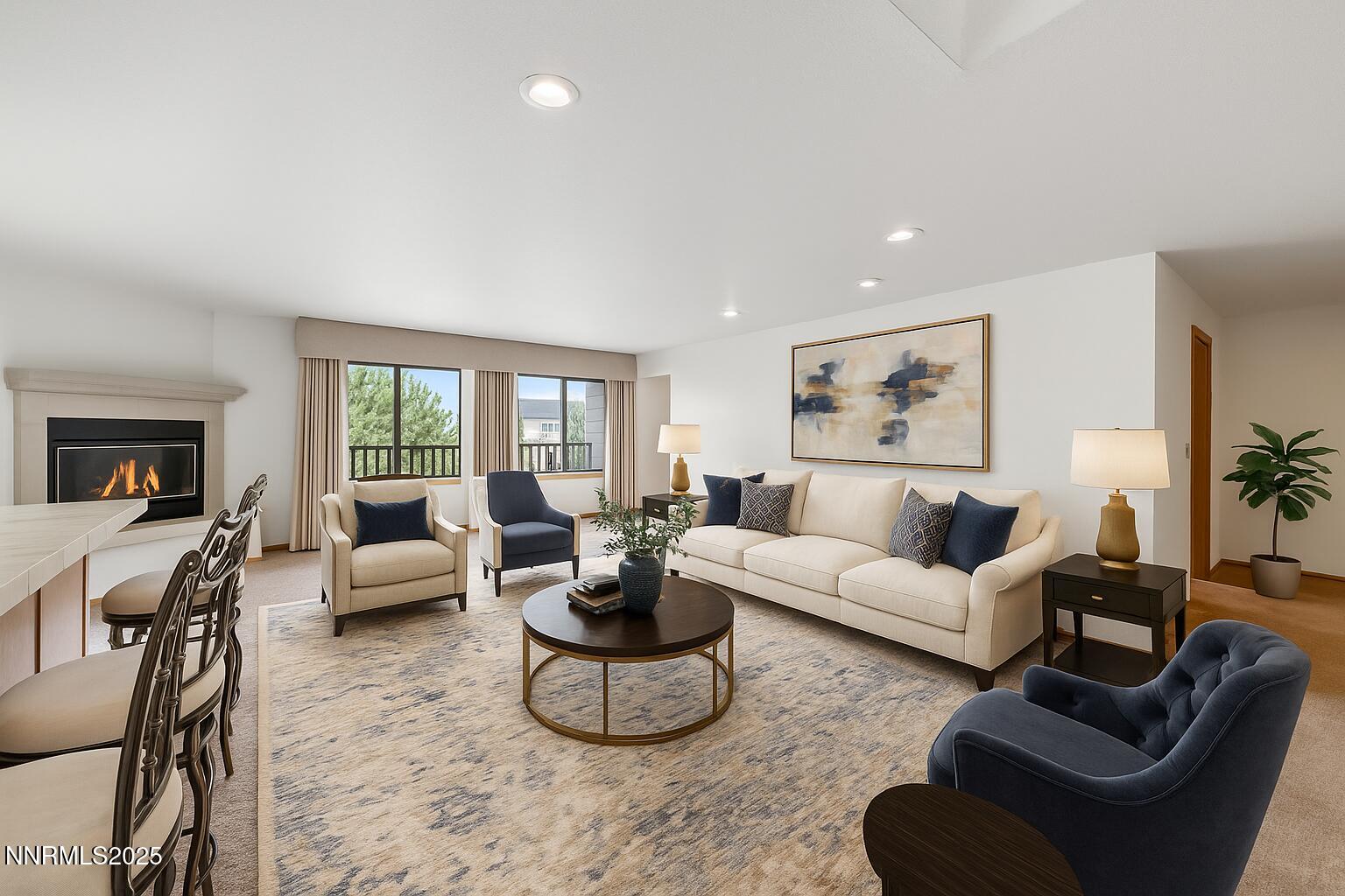 2220 Stone Mountain Circle Reno, NV 89519 - Photo 7 of 58 a living room with furniture and a window