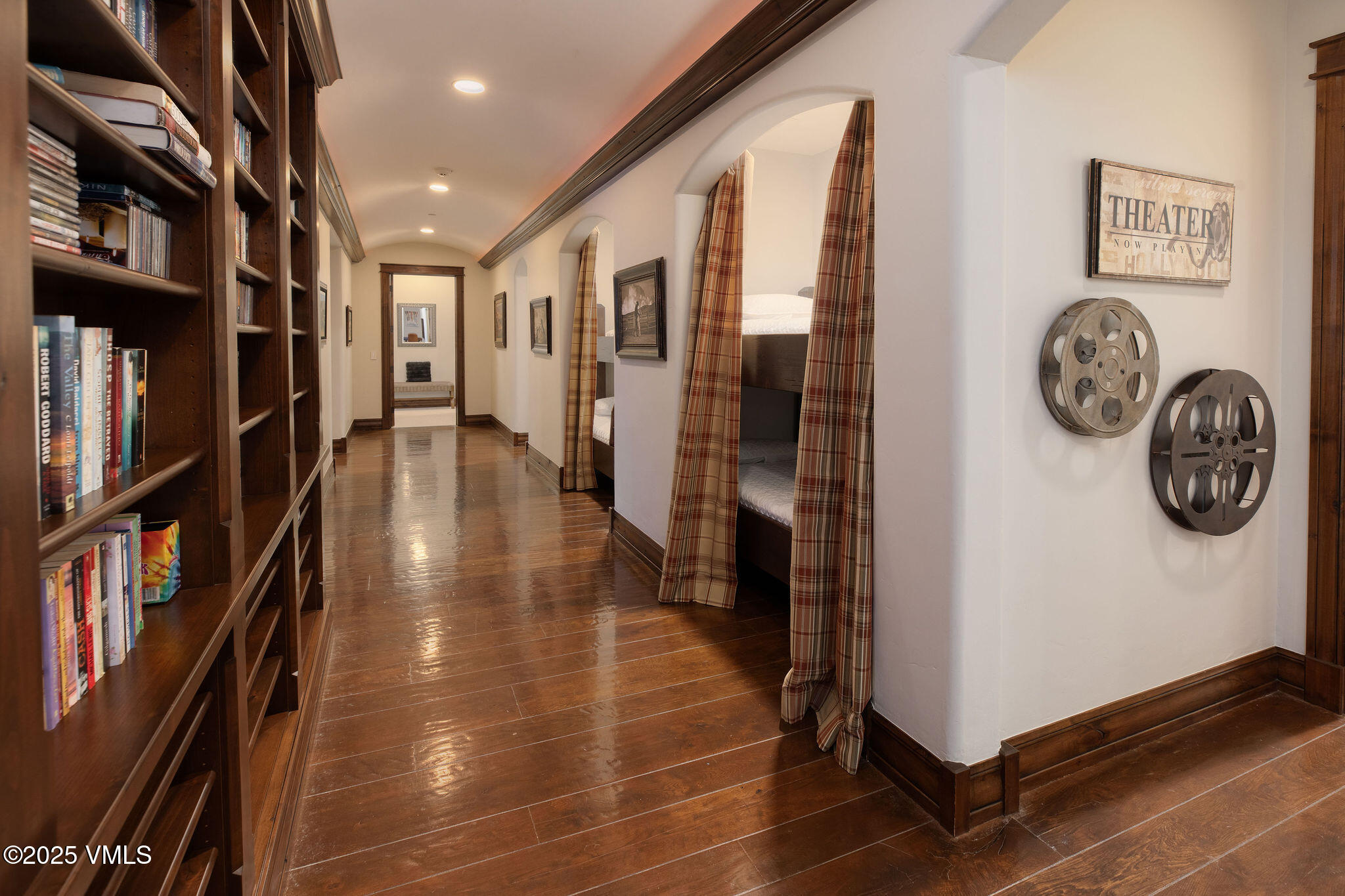 2195 Cresta Road Edwards, CO 81632 - Photo 23 of 43 a view of a hallway with wooden floor