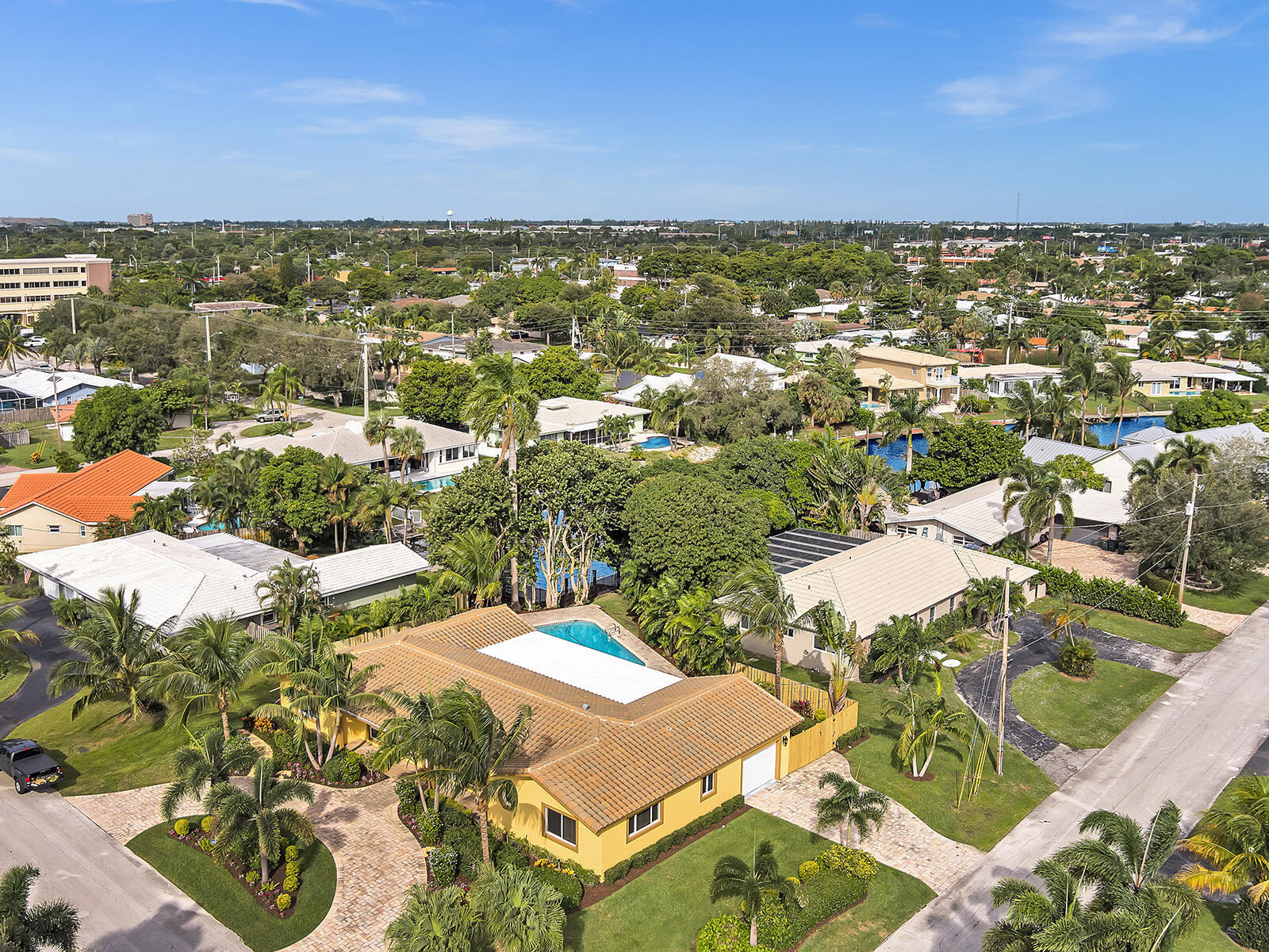 2021 Northeast 28th Street Lighthouse Point, FL 33064 - Photo 46 of 57 Arial