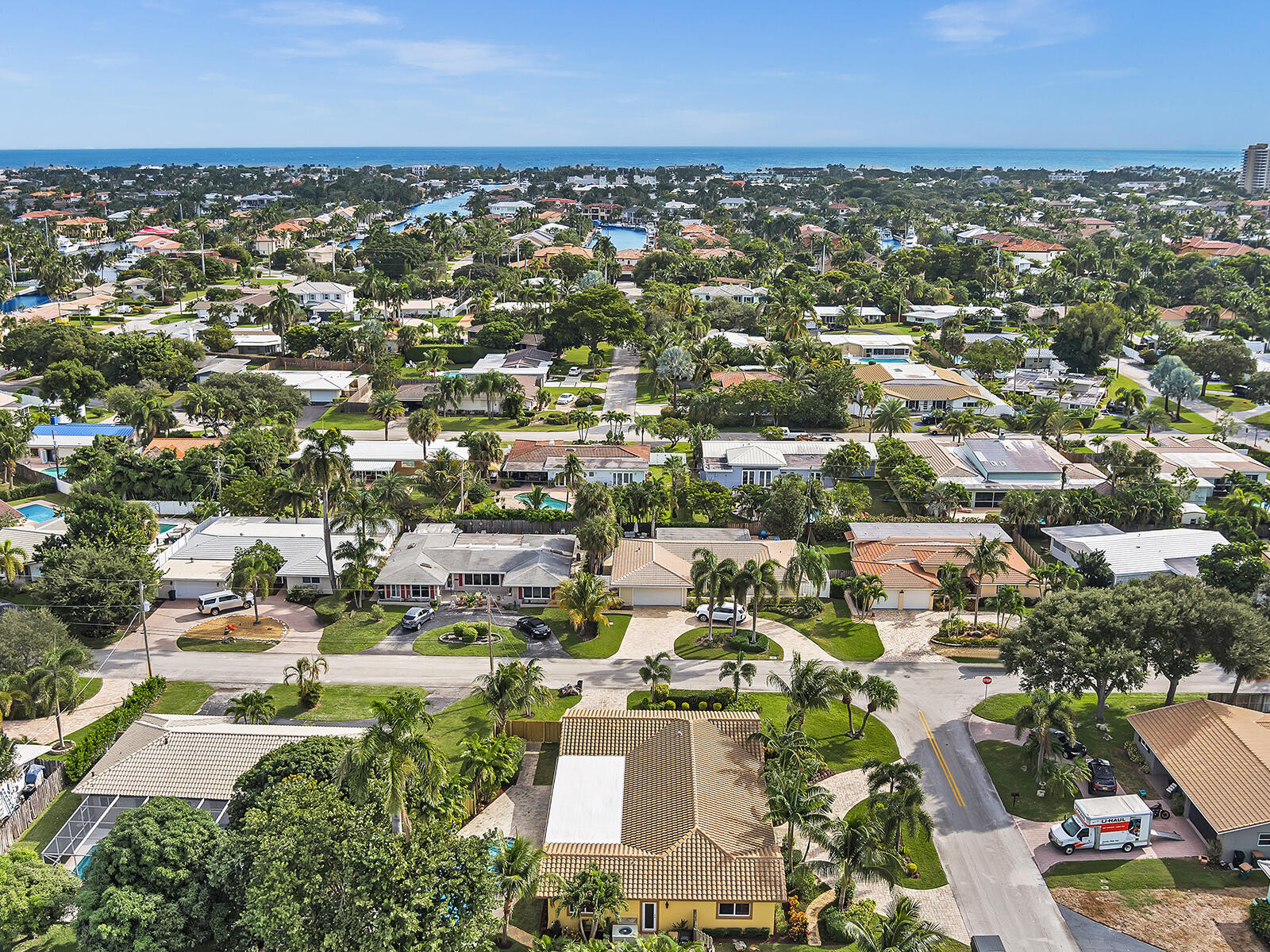 2021 Northeast 28th Street Lighthouse Point, FL 33064 - Photo 48 of 57 Arial