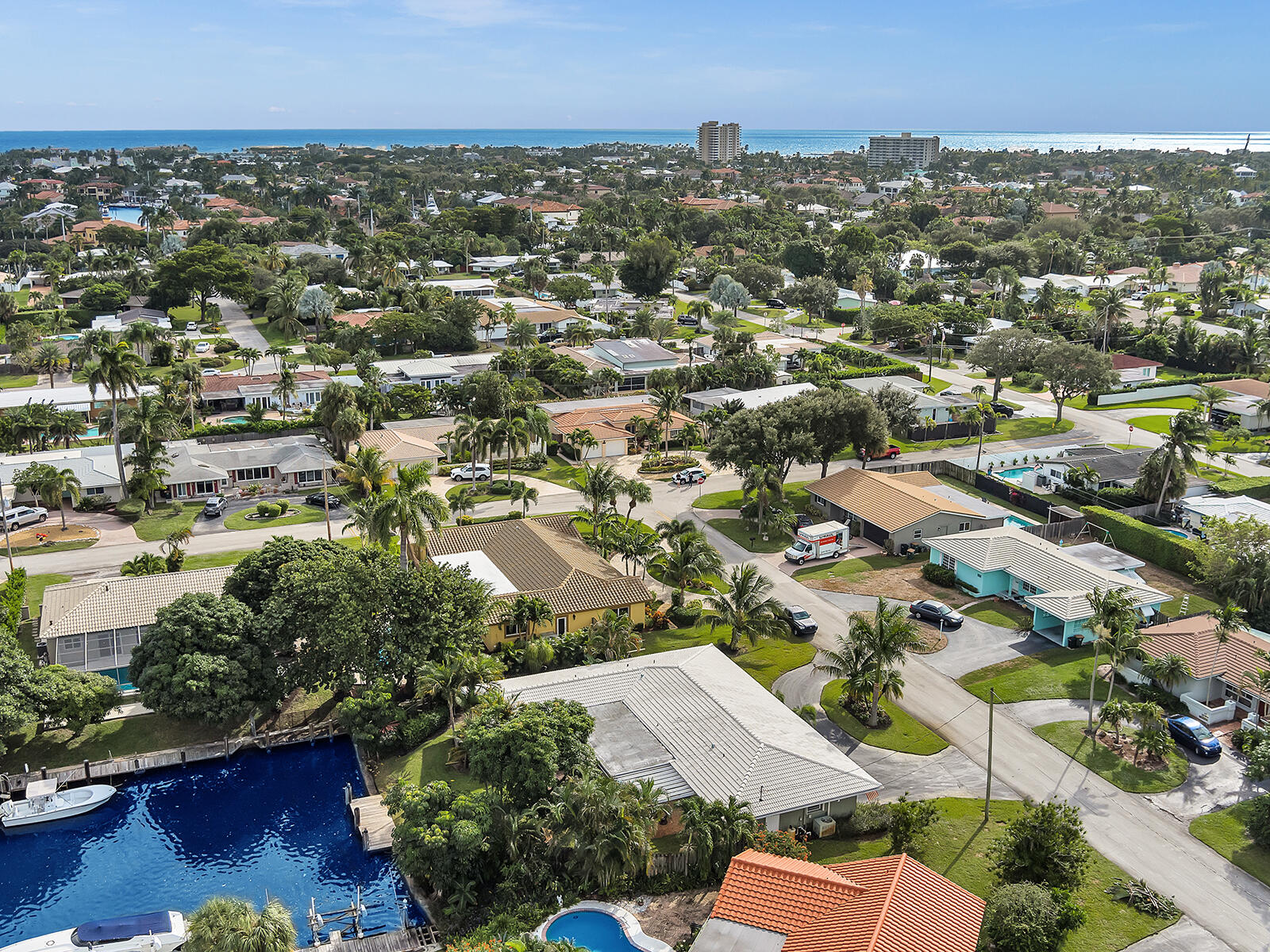 2021 Northeast 28th Street Lighthouse Point, FL 33064 - Photo 50 of 57 Arial