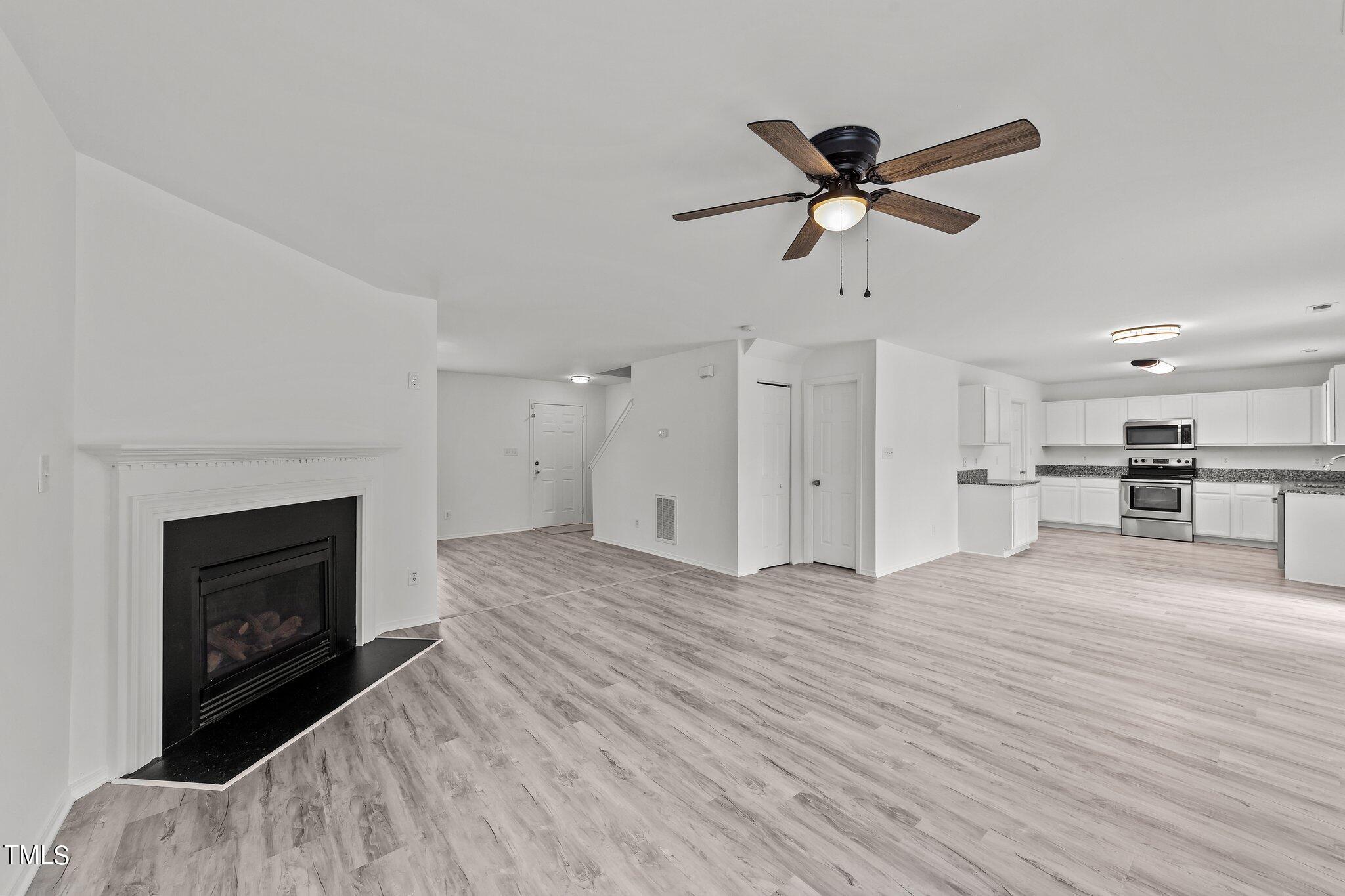 5357 Thunderidge Drive Raleigh, NC 27610 - Photo 12 of 54 Living Room/Eat In Kitchen