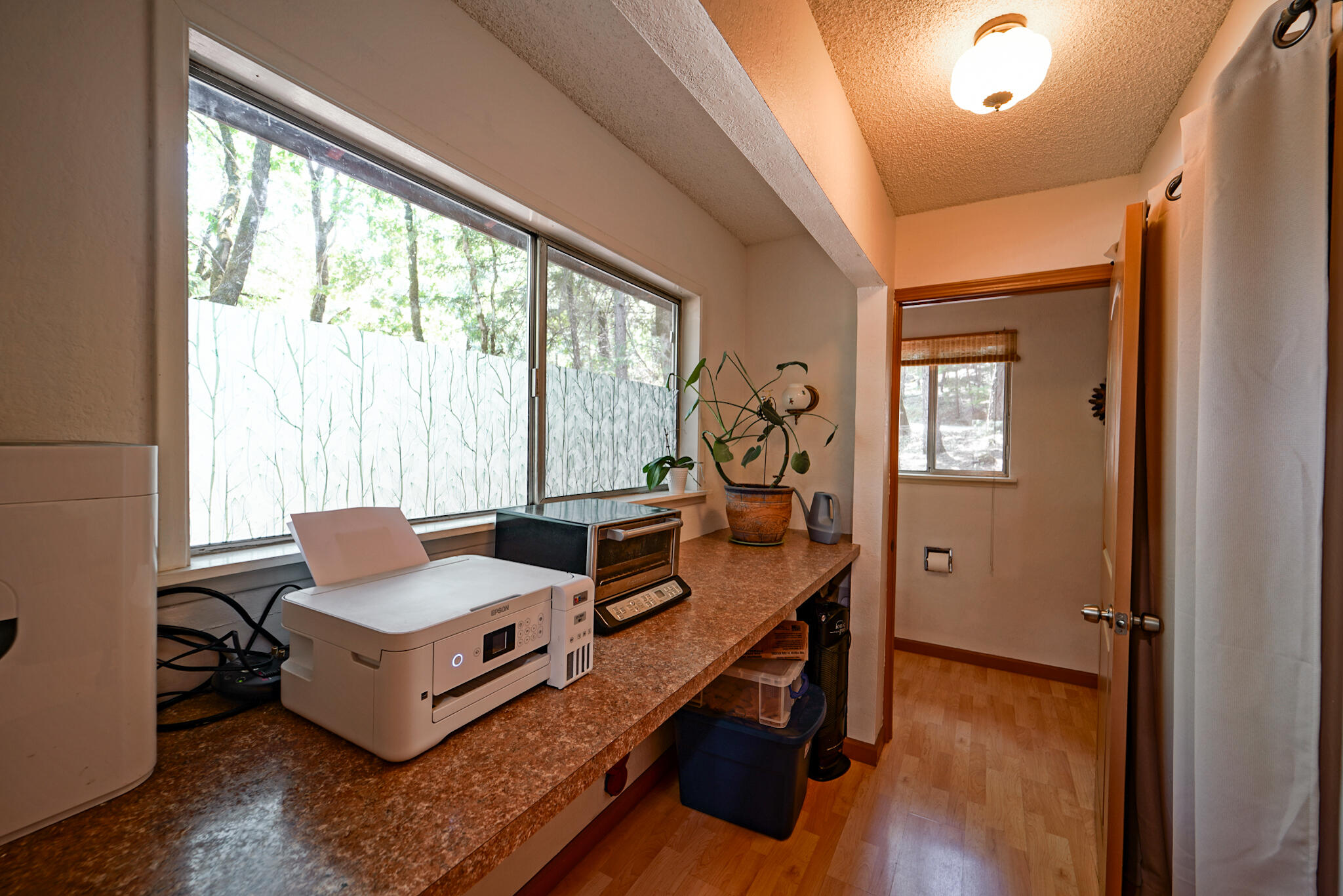 500 Timber Ridge Road Weaverville, CA 96093 - Photo 48 of 61 a living room with furniture and a large window