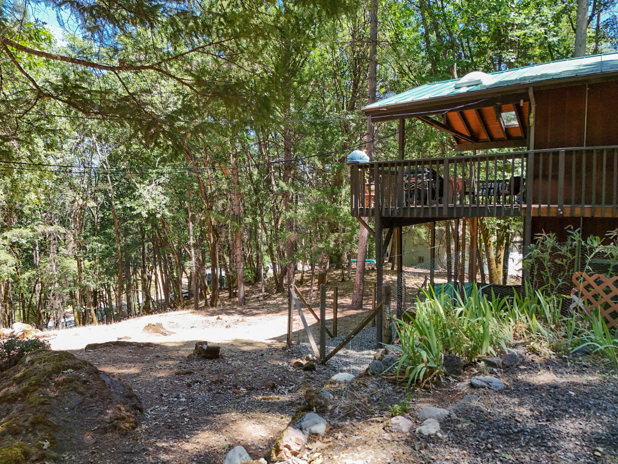 500 Timber Ridge Road Weaverville, CA 96093 - Photo 60 of 61 a view of house with backyard and trees