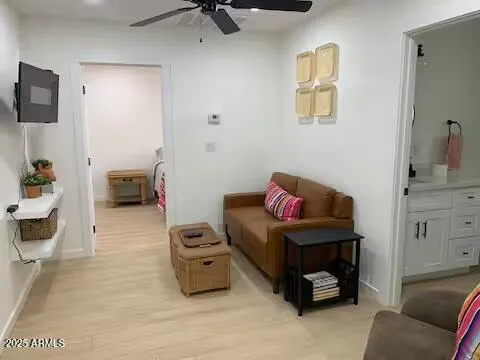 a outdoor dining space with furniture and rug