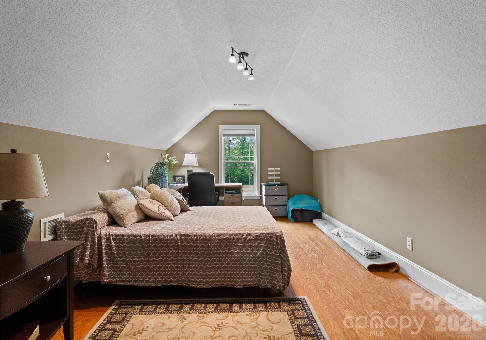 860 Arrow Point Lane Kannapolis, NC 28081 - Photo 26 of 38 a bedroom with a large bed and a window