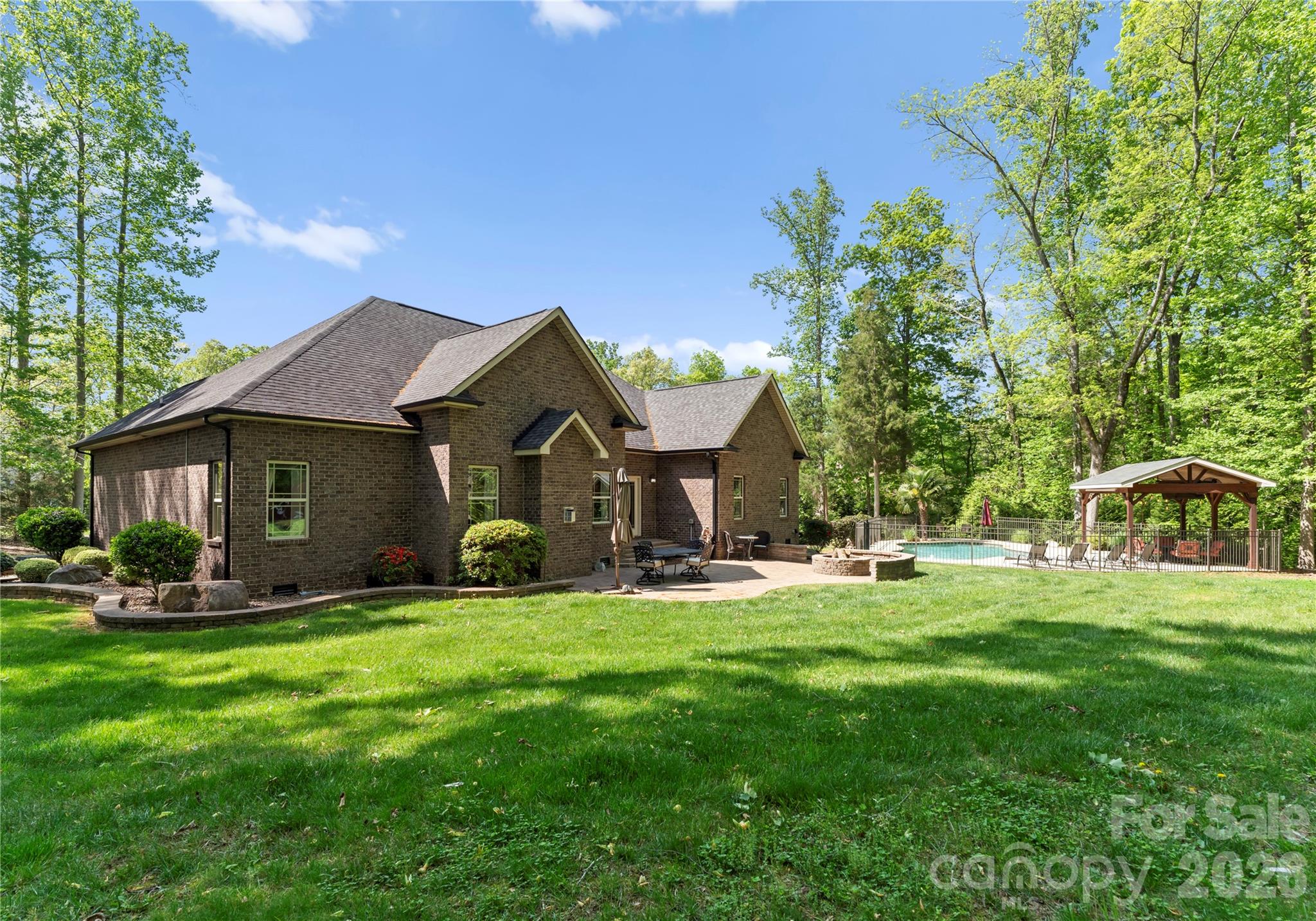 860 Arrow Point Lane Kannapolis, NC 28081 - Photo 38 of 38 a front view of house with yard outdoor seating and green space