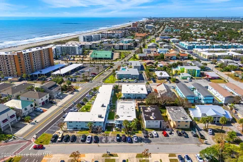 a view of city and ocean