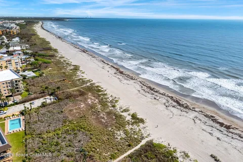 a view of beach and ocean