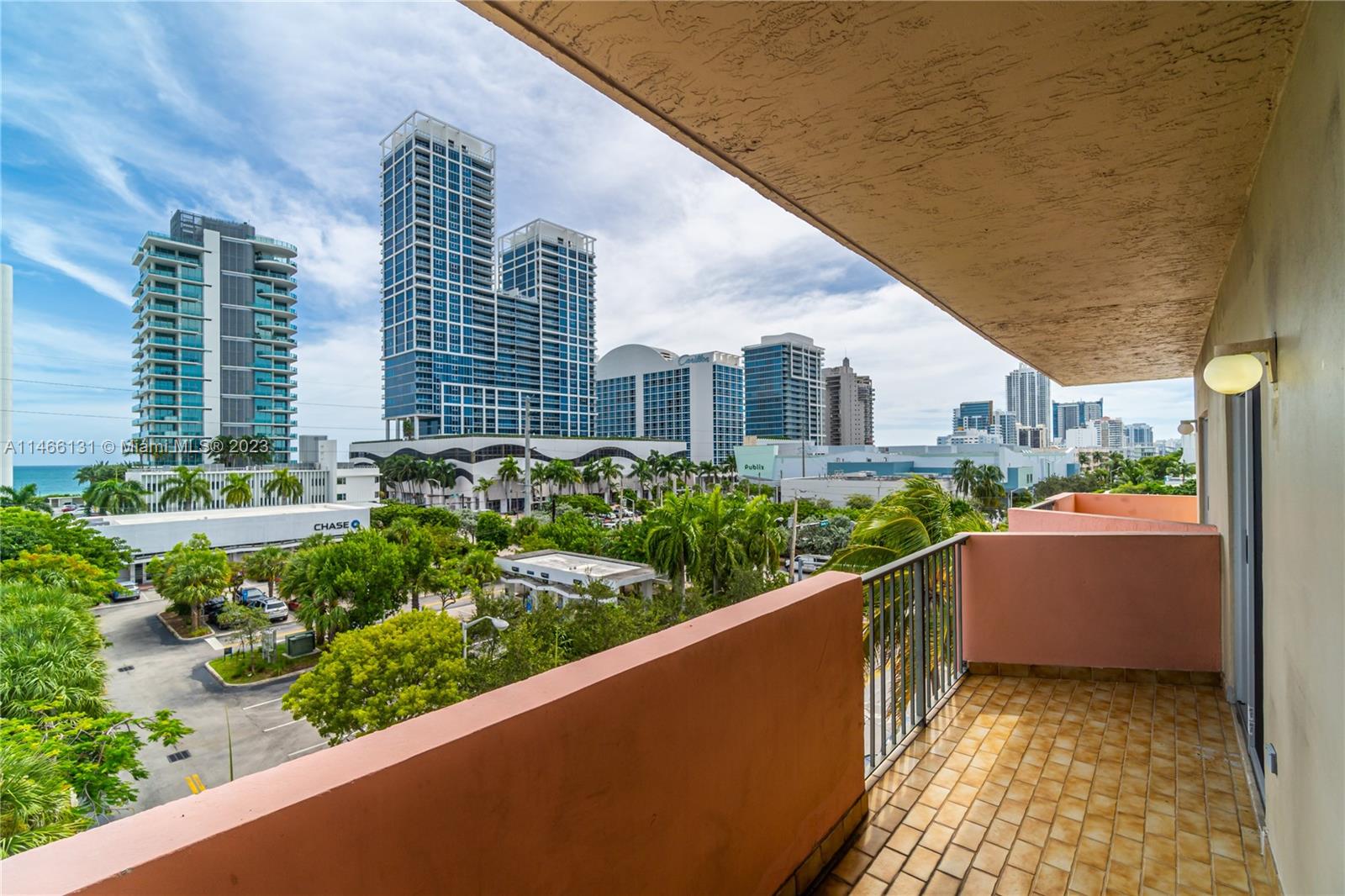 6920 Harding Avenue, Unit 502 Miami Beach, FL 33141 - Photo 7 of 39 a view of balcony with furniture
