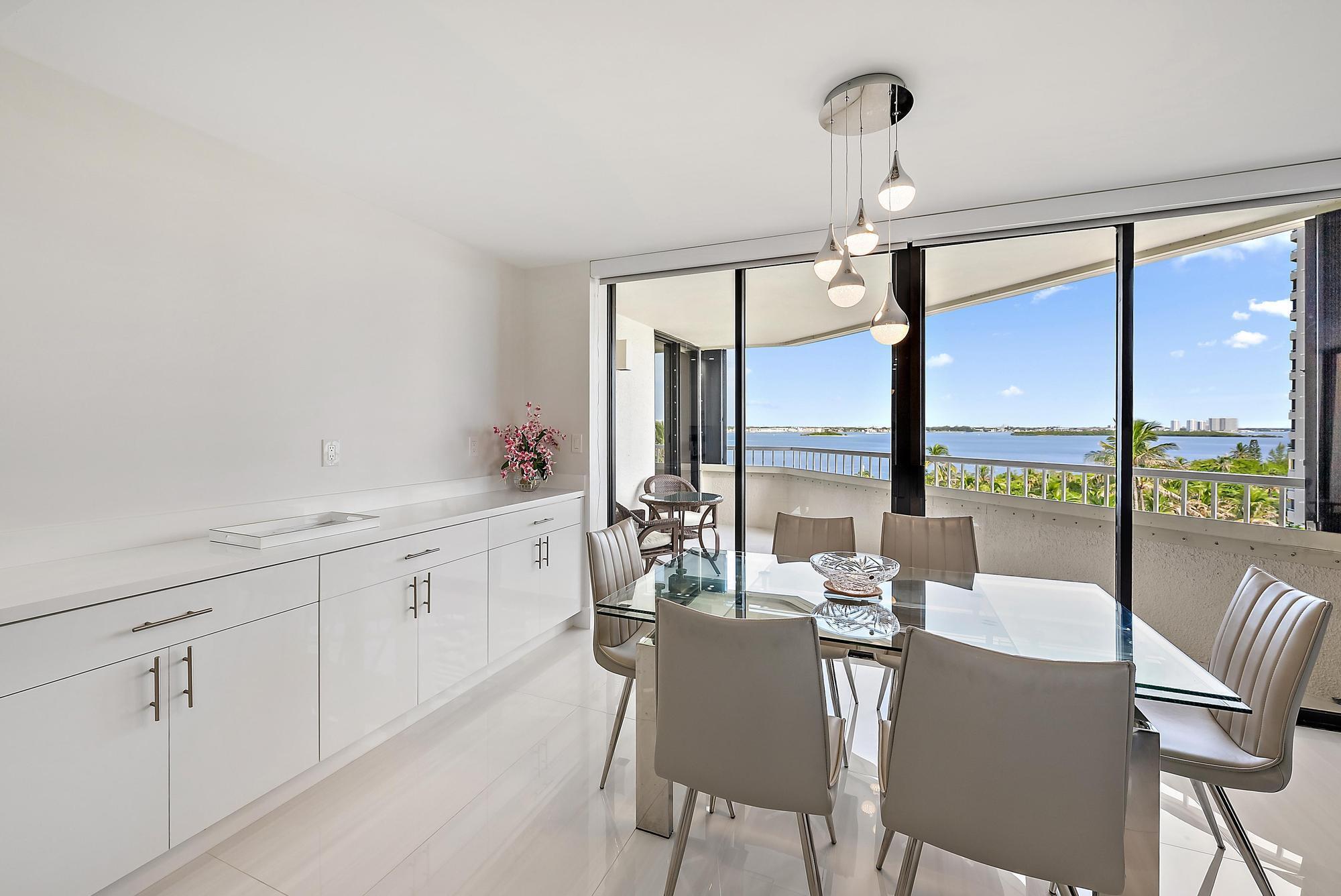 5070 North Ocean Drive, Unit 5B Riviera Beach, FL 33404 - Photo 17 of 37 a very nice looking dining room with a large window