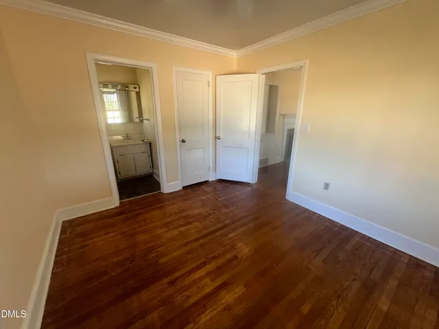 a view of a garden with pathway