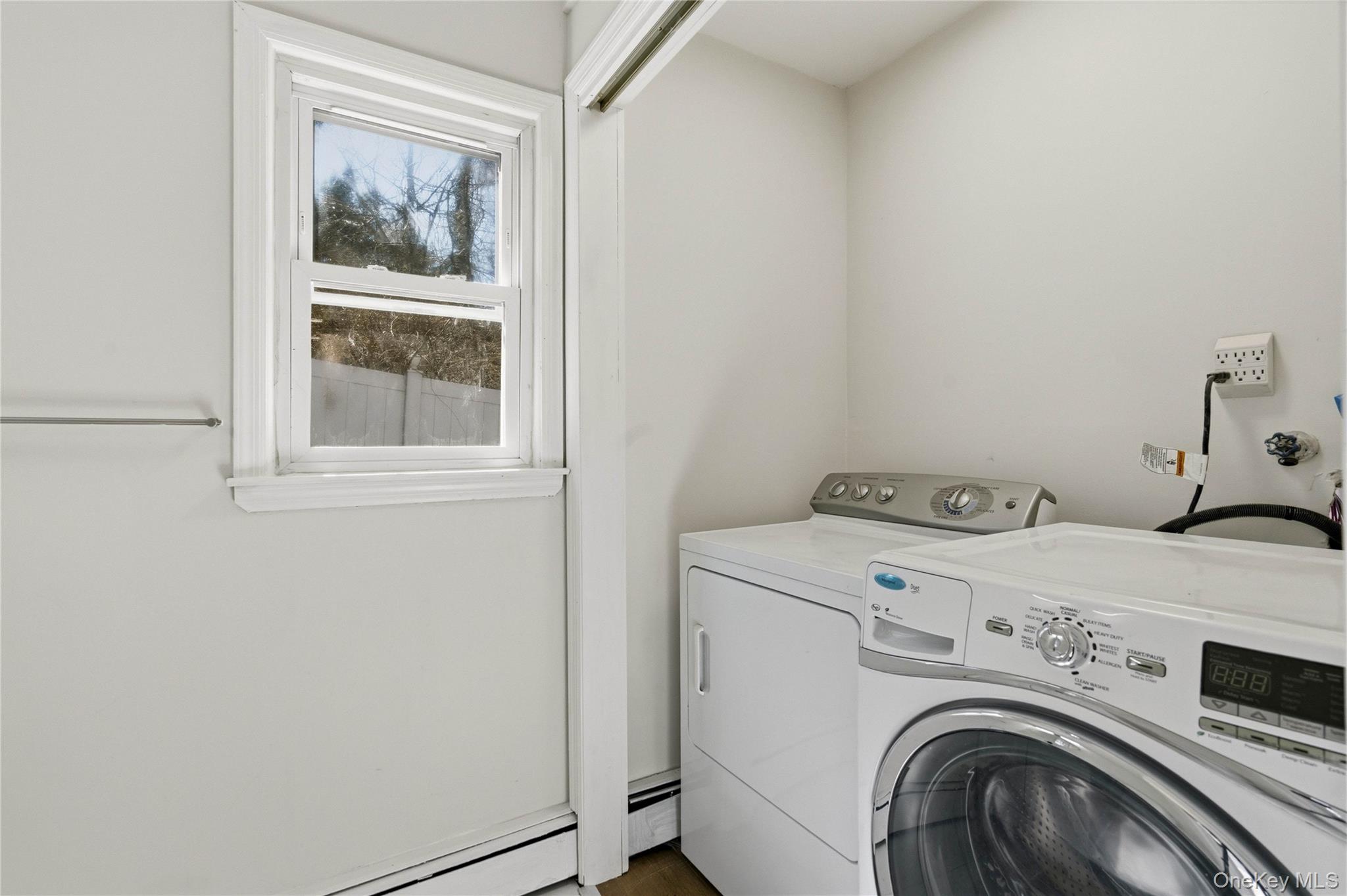 75 Hawthorne Road Kings Park, NY 11754 - Photo 17 of 34 a utility room with dryer and washer