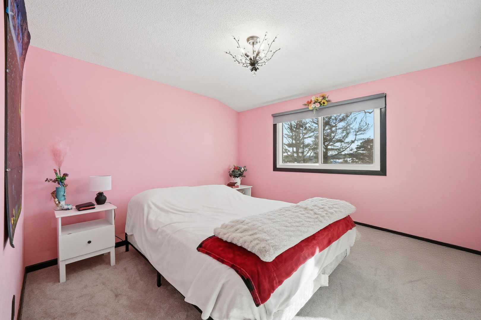 9807 North Leaf River Road Leaf River, IL 61047 - Photo 23 of 38 a bed room with a bed and a table