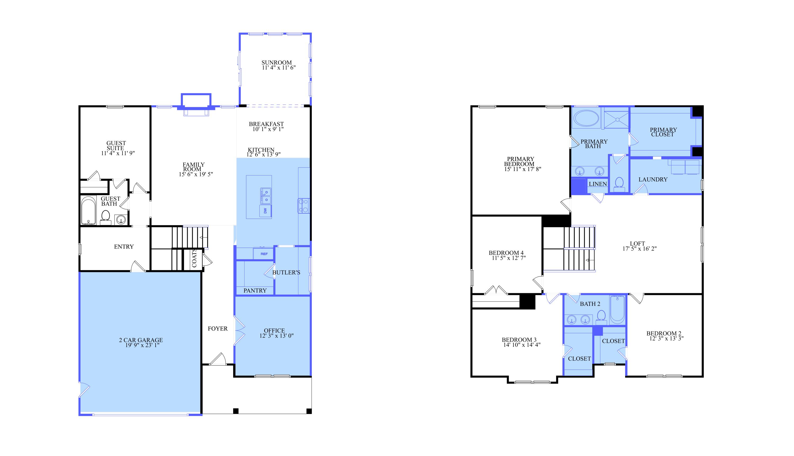 716 Bluff Oak Drive Moncks Corner, SC 29461 - Photo 8 of 8 7203 Davidson_Floor Plan_9_26_2025, 5_43