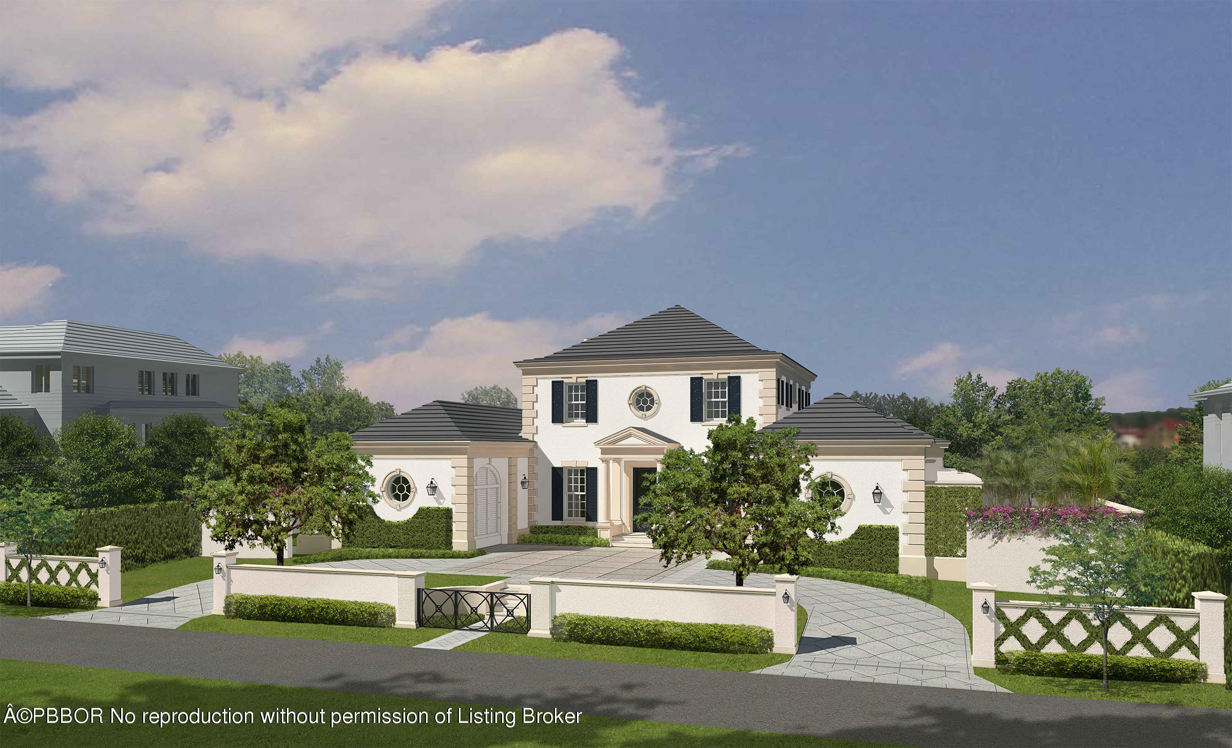 258 Country Club Road Palm Beach, FL 33480 - Photo 18 of 20 RENDERINGS-3D-3
