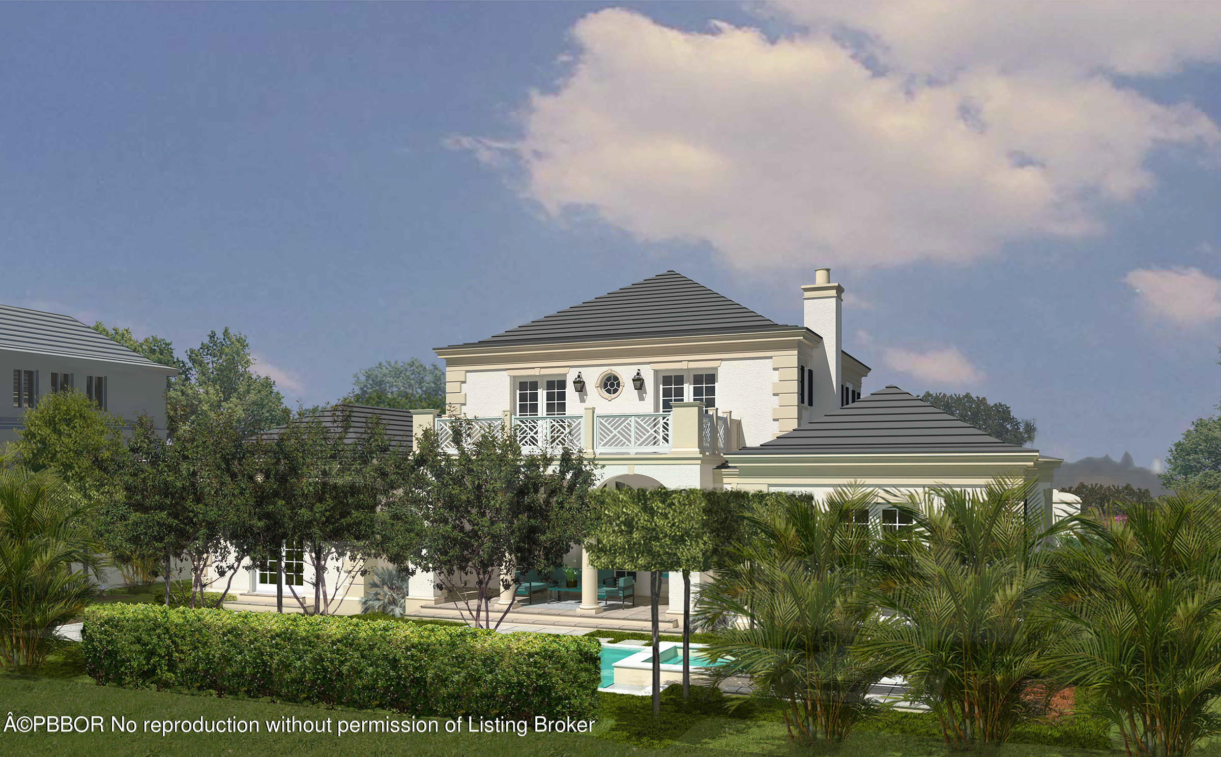 258 Country Club Road Palm Beach, FL 33480 - Photo 19 of 20 RENDERINGS-3D-4