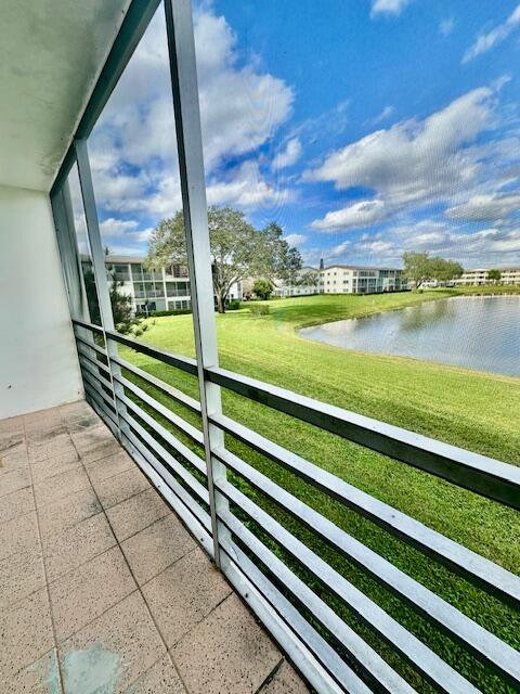 147 Fanshaw D Boca Raton, FL 33434 - Photo 7 of 27 a view of a balcony with lake view